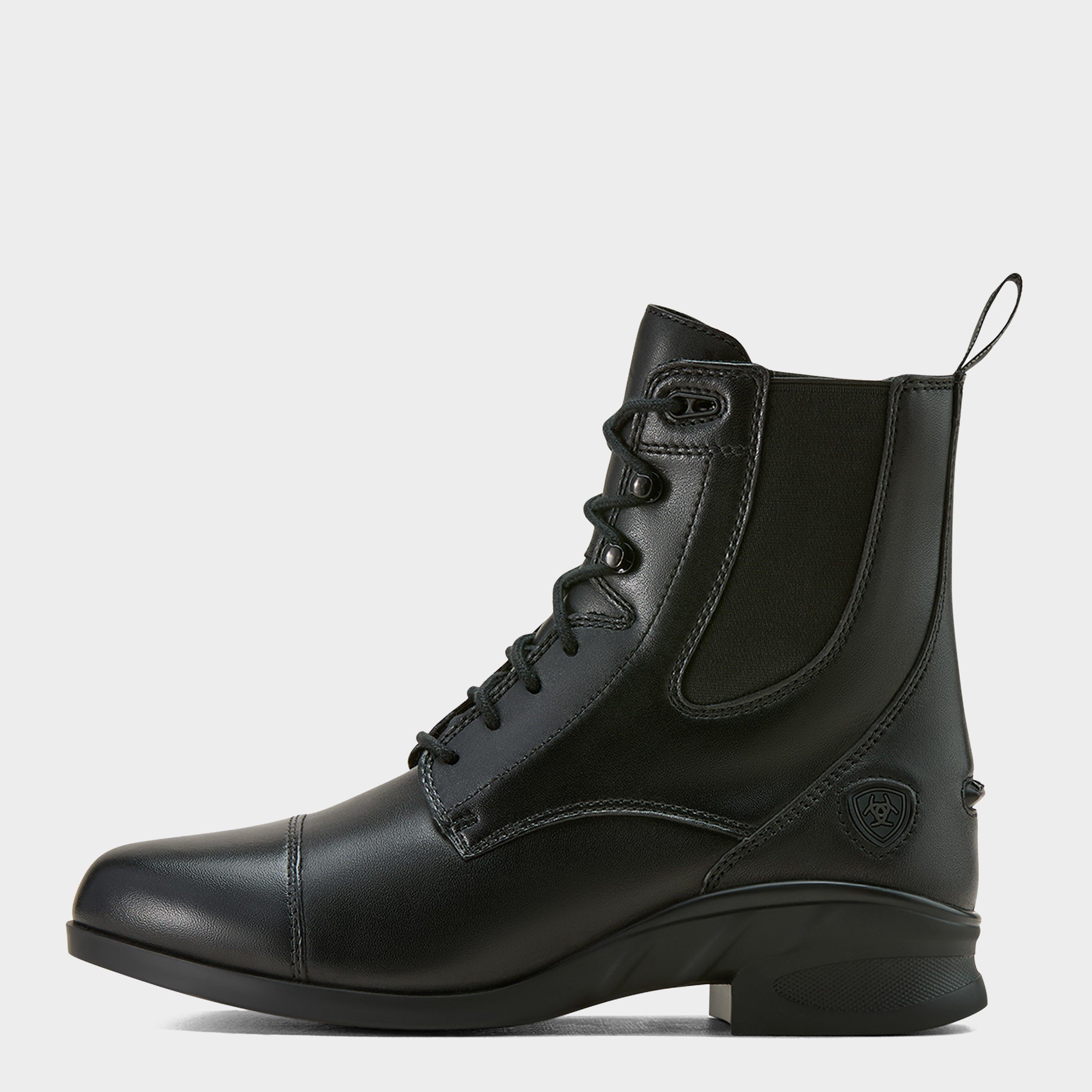 Womens Heritage Lace Paddock Boots Black