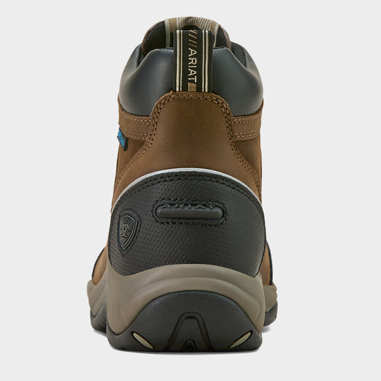 Womens Terrain II Zip Waterproof Boots Dark Brown