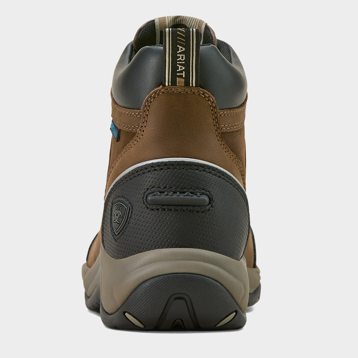 Womens Terrain II Zip Waterproof Boots Dark Brown