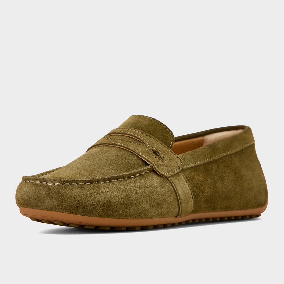 Womens Selene Driving Moc Dark Olive