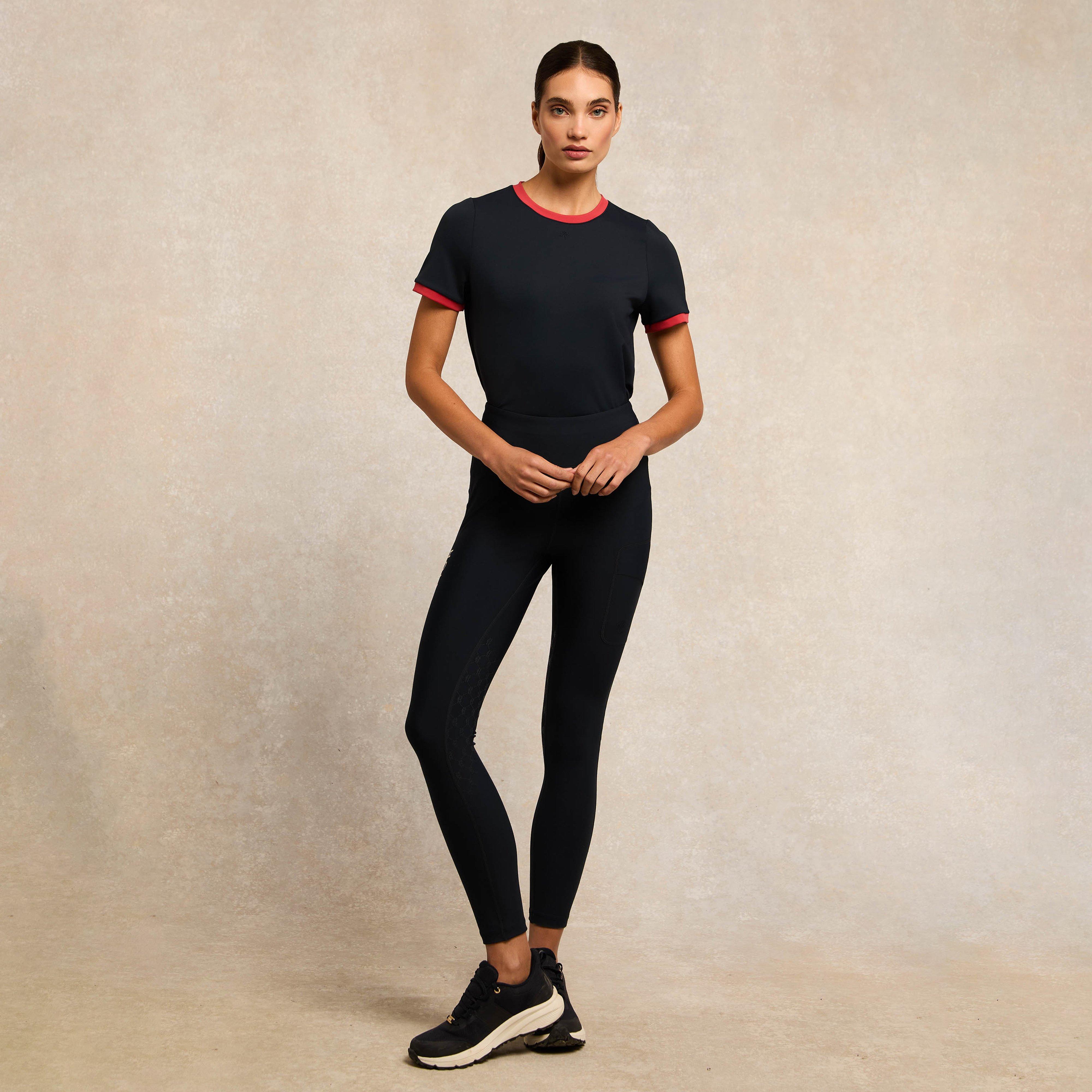 Womens Chiltern Ringer Tee Yale Blue