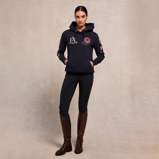 Womens Team Hoodie Pull On Ink Navy