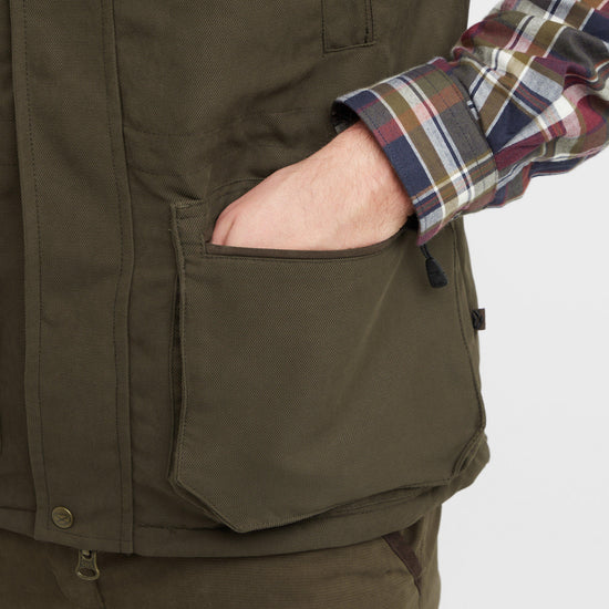 Mens Kincraig Waterproof Field Jacket Olive Green