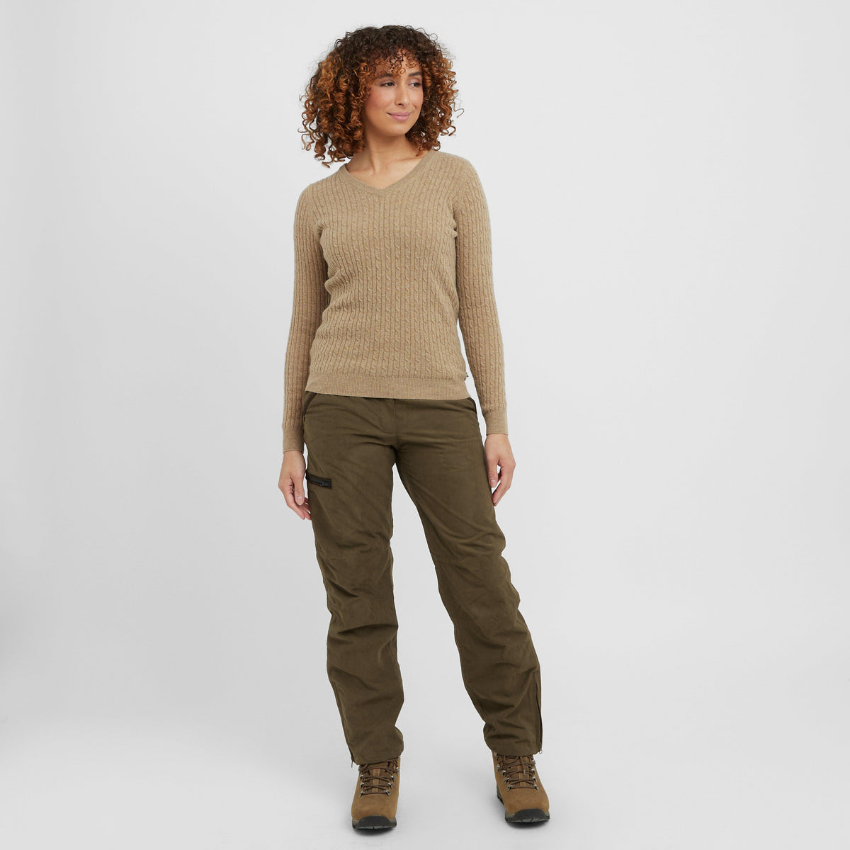 Womens Struther Waterproof Trousers Sage