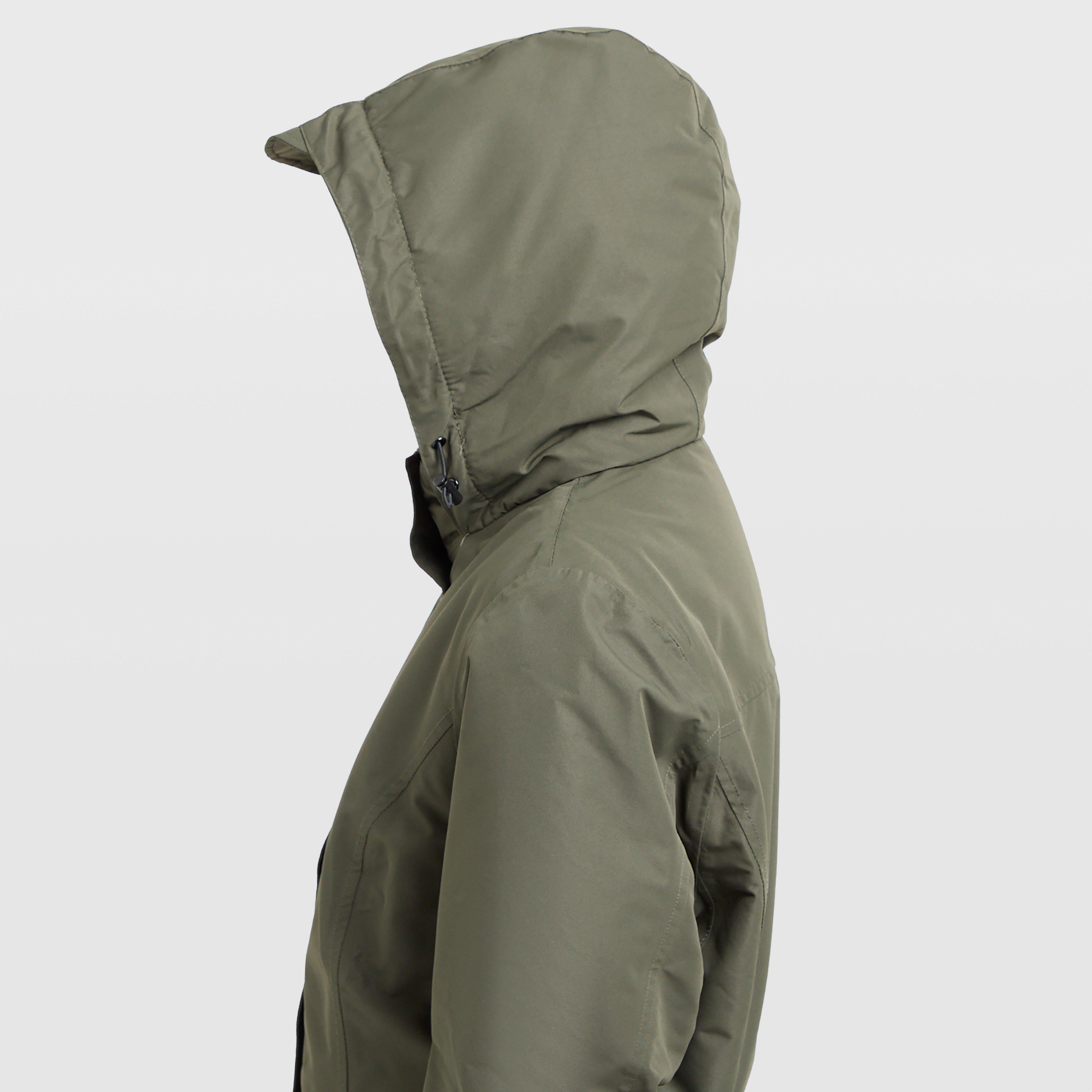 Womens Walker Long Coat Fern Green