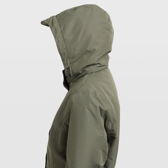 Womens Walker Long Coat Fern Green