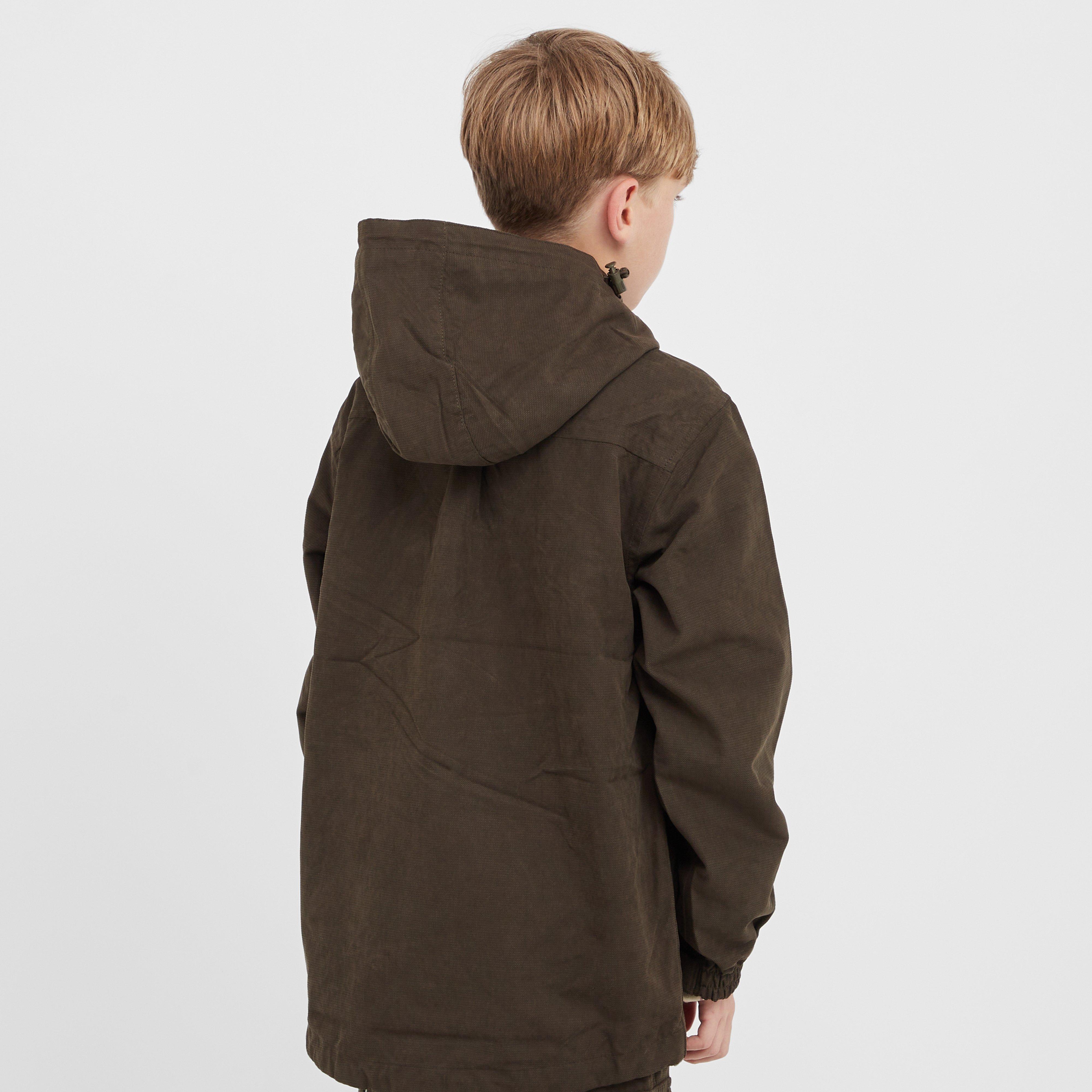 Kids Struther Smock Field Jacket Dark Green