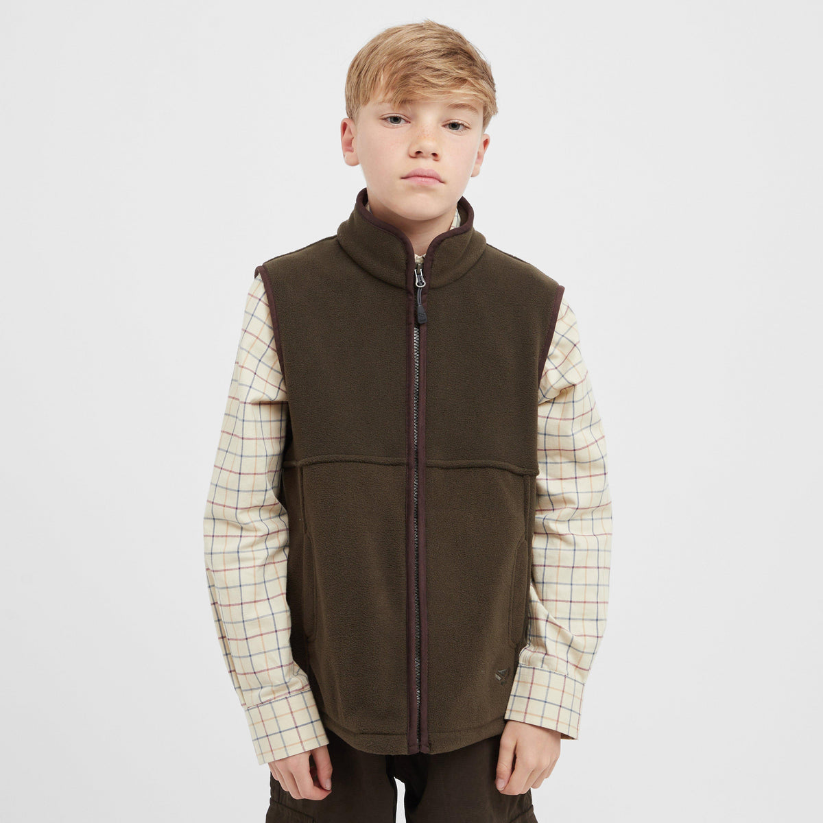 Kids Woodhall Gilet Green