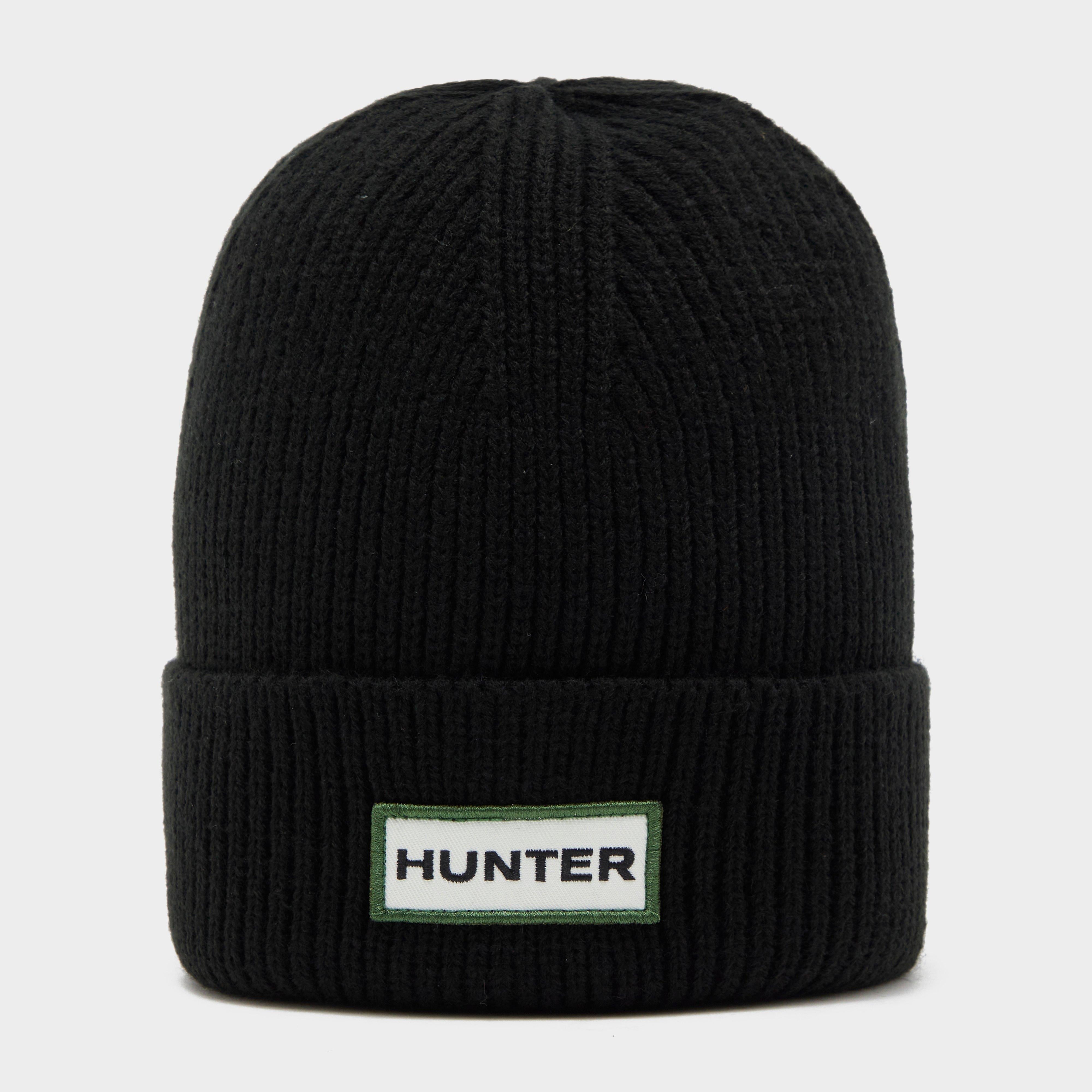 Unisex Green Label Beanie Gift Set Black