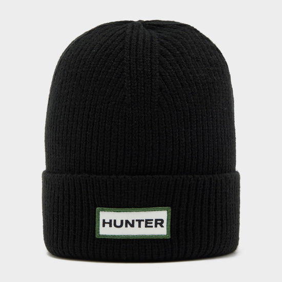 Unisex Green Label Beanie Gift Set Black