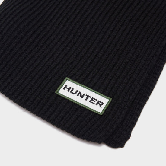 Unisex Green Label Beanie Gift Set Black