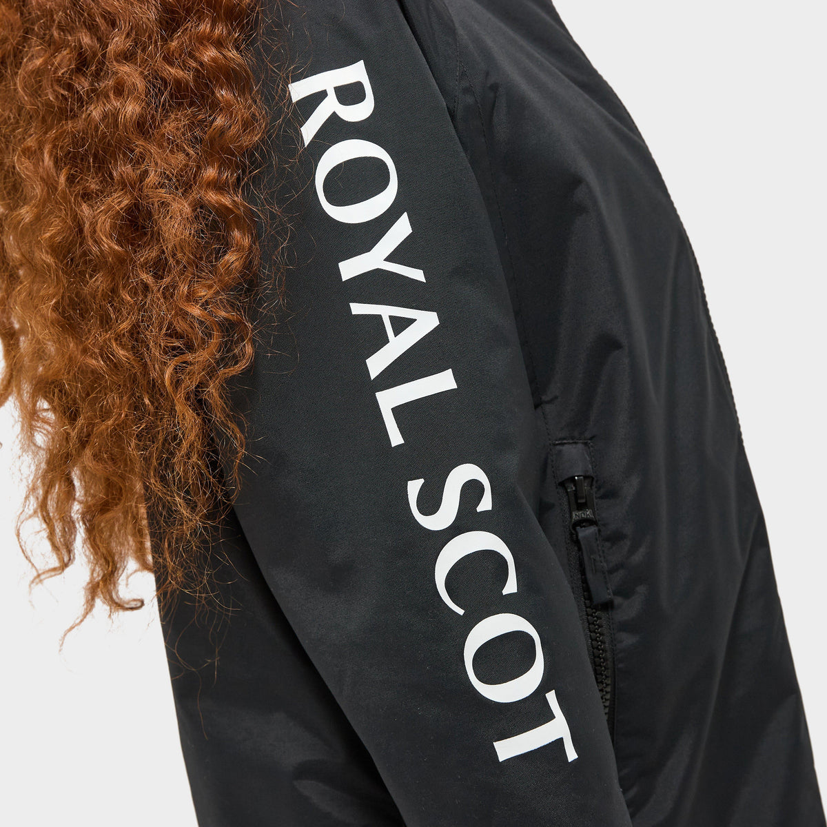 Kids’ Poppy Waterproof Riding Robe Black