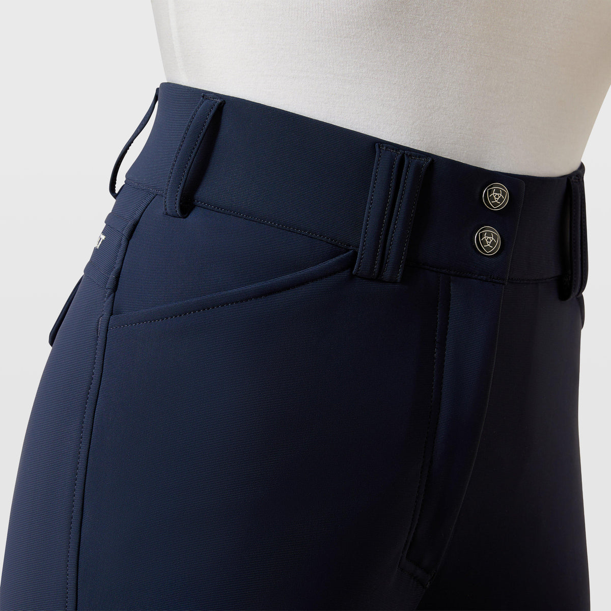 Women’s Tri Factor Frost 2.0 Insulated Full Seat Breeches Navy