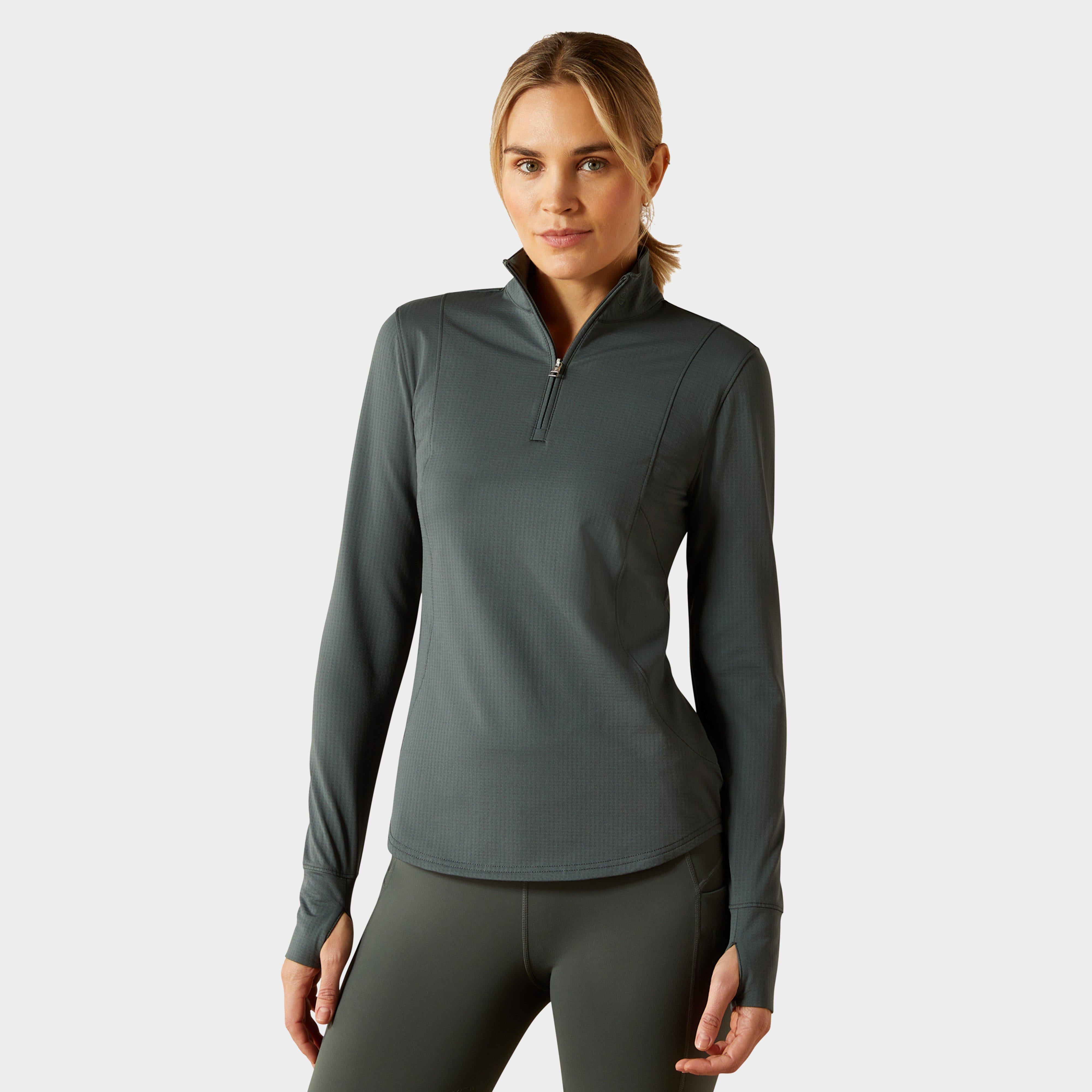 Women's Gridwork 2.0 1/4 Zip Baselayer Sage
