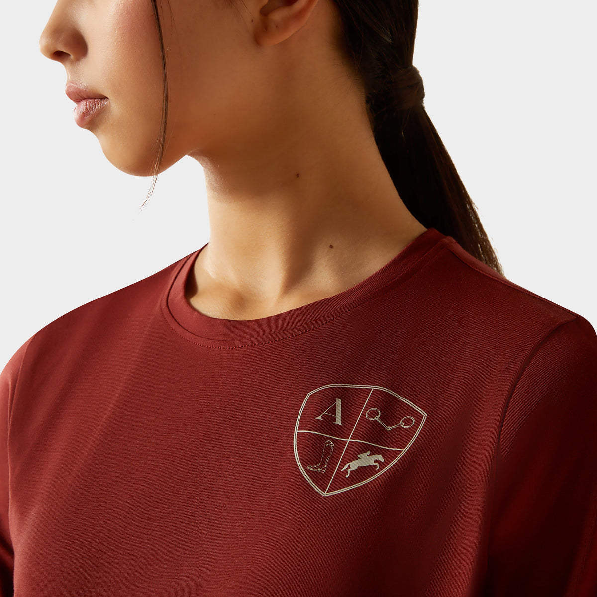 Kids' Eq Icons T-Shirt Madder Brown