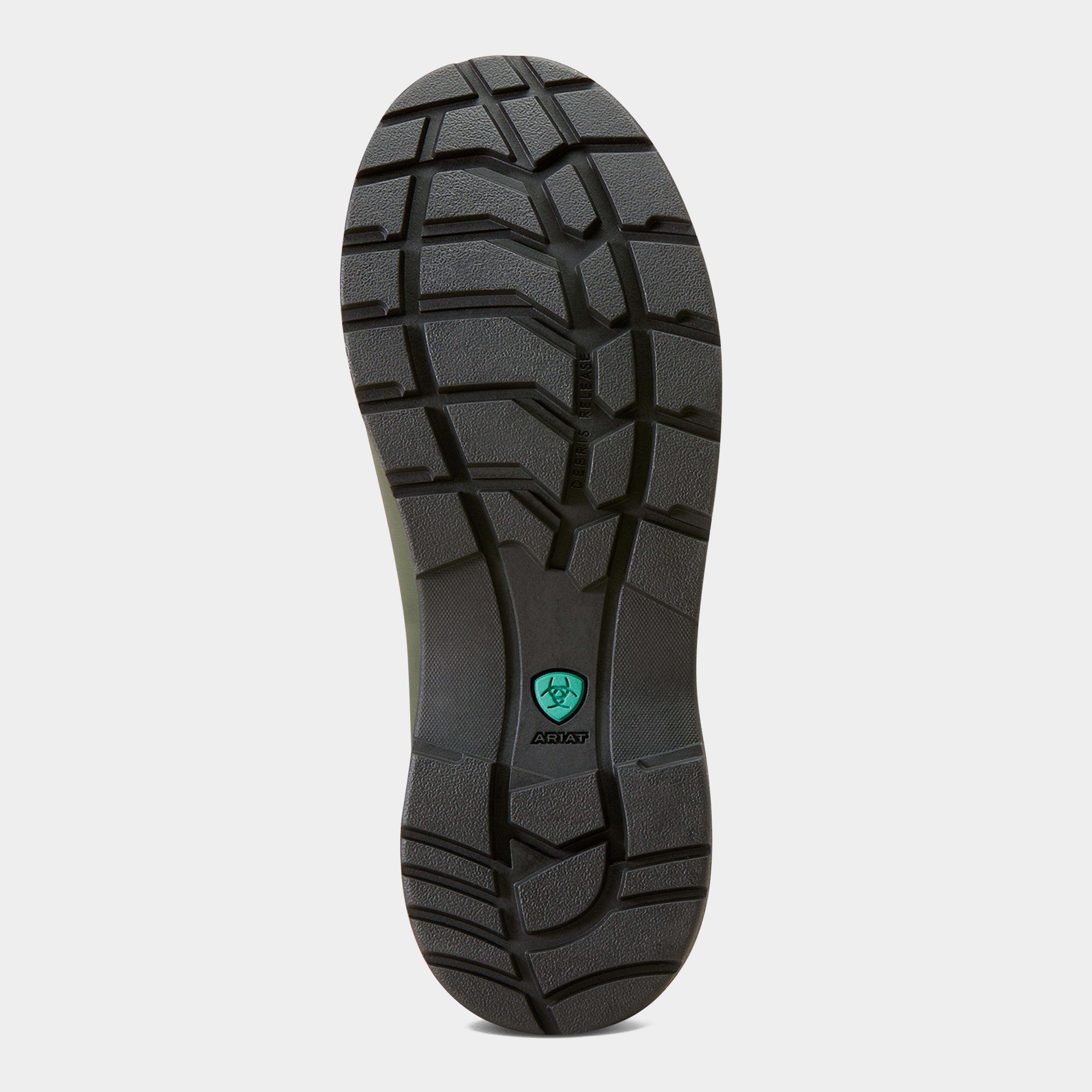 Womens Kelmarsh Shortie Rubber Boot Dark Olive