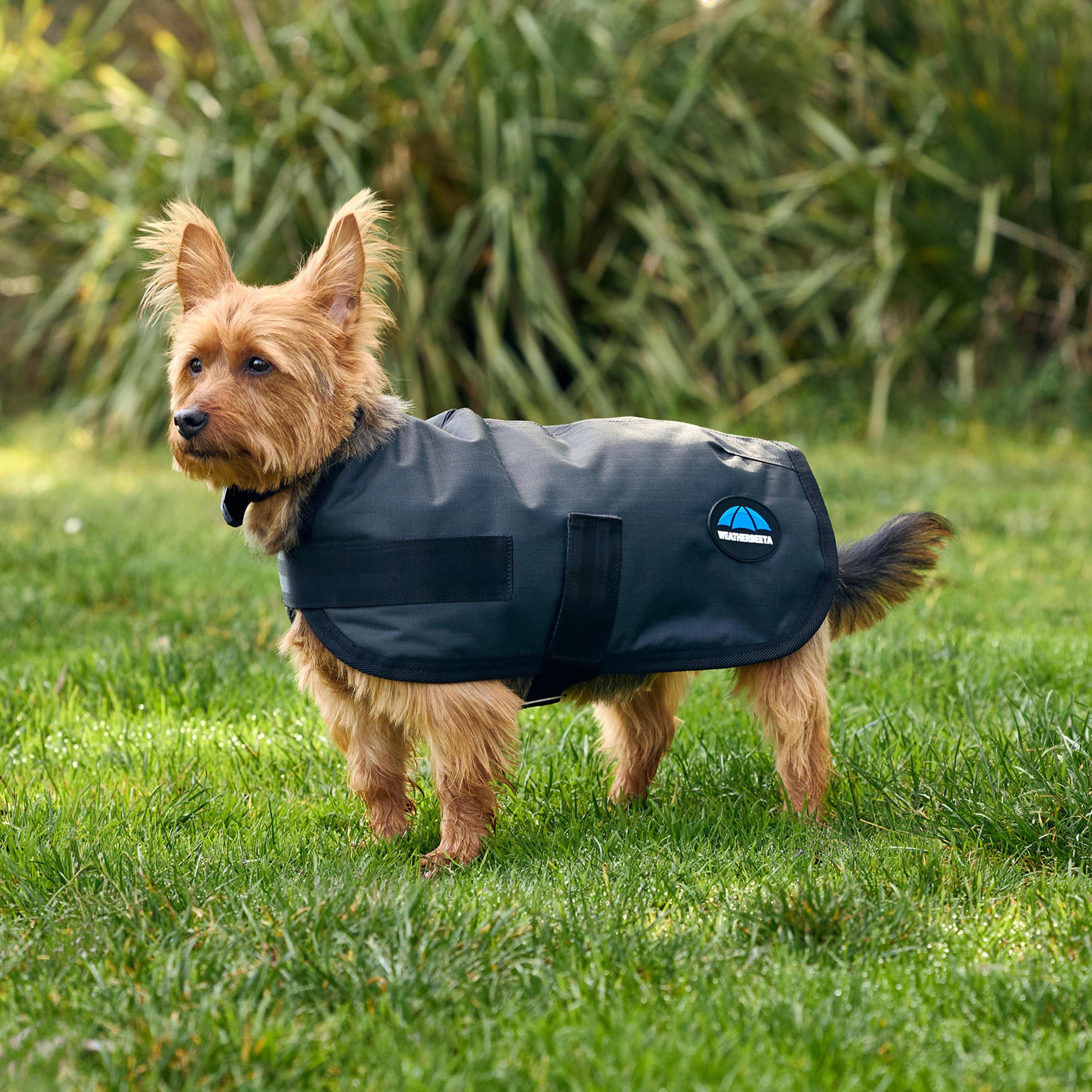 ComFiTec Classic Waterproof Dog Coat Charcoal