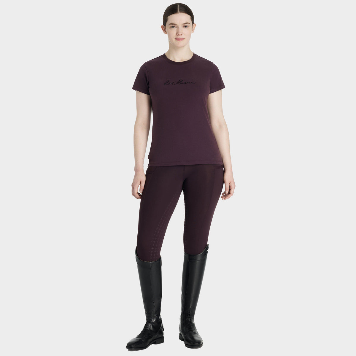 Womens Classique T-Shirt Damson