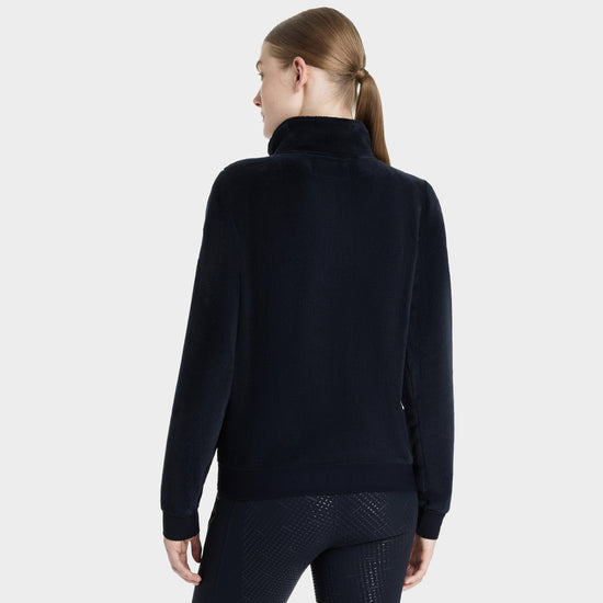 Womens Liberty Zip Through Fleece Navy