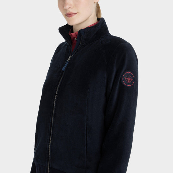Womens Liberty Zip Through Fleece Navy