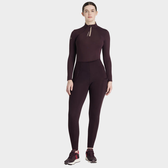 Womens Naomi Pull On Breeches Damson