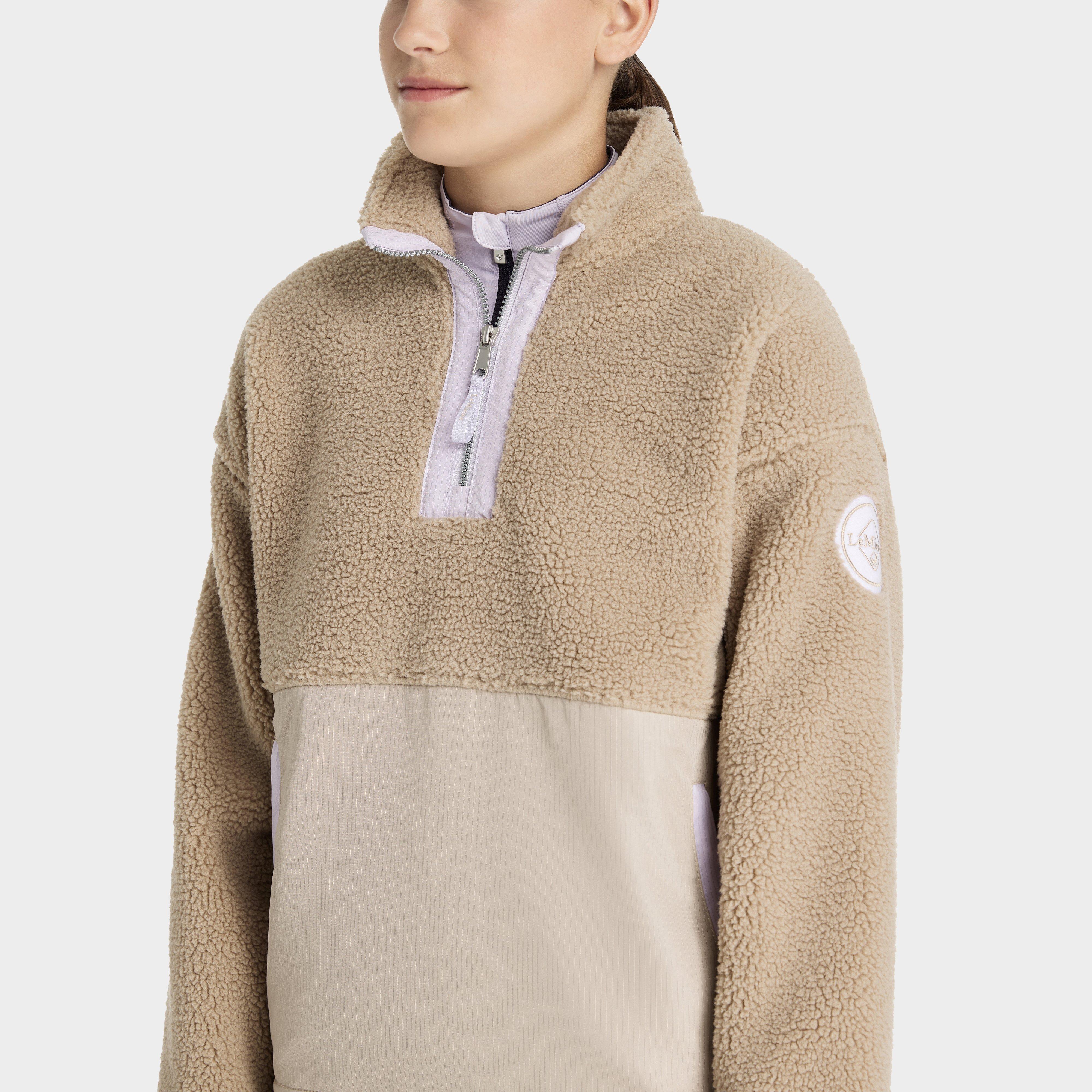 Young Rider Tammy Teddy Fleece Almond