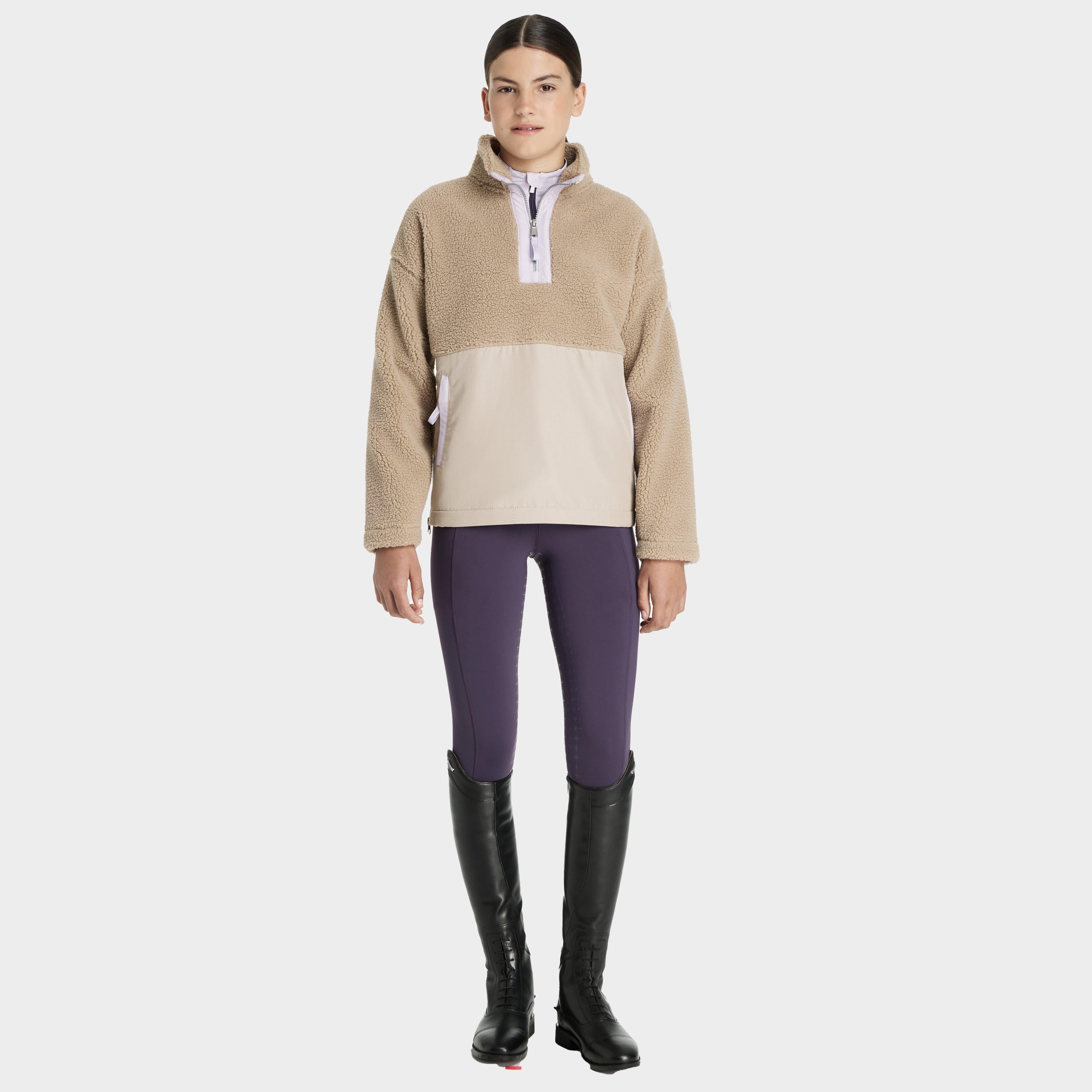 Young Rider Tammy Teddy Fleece Almond