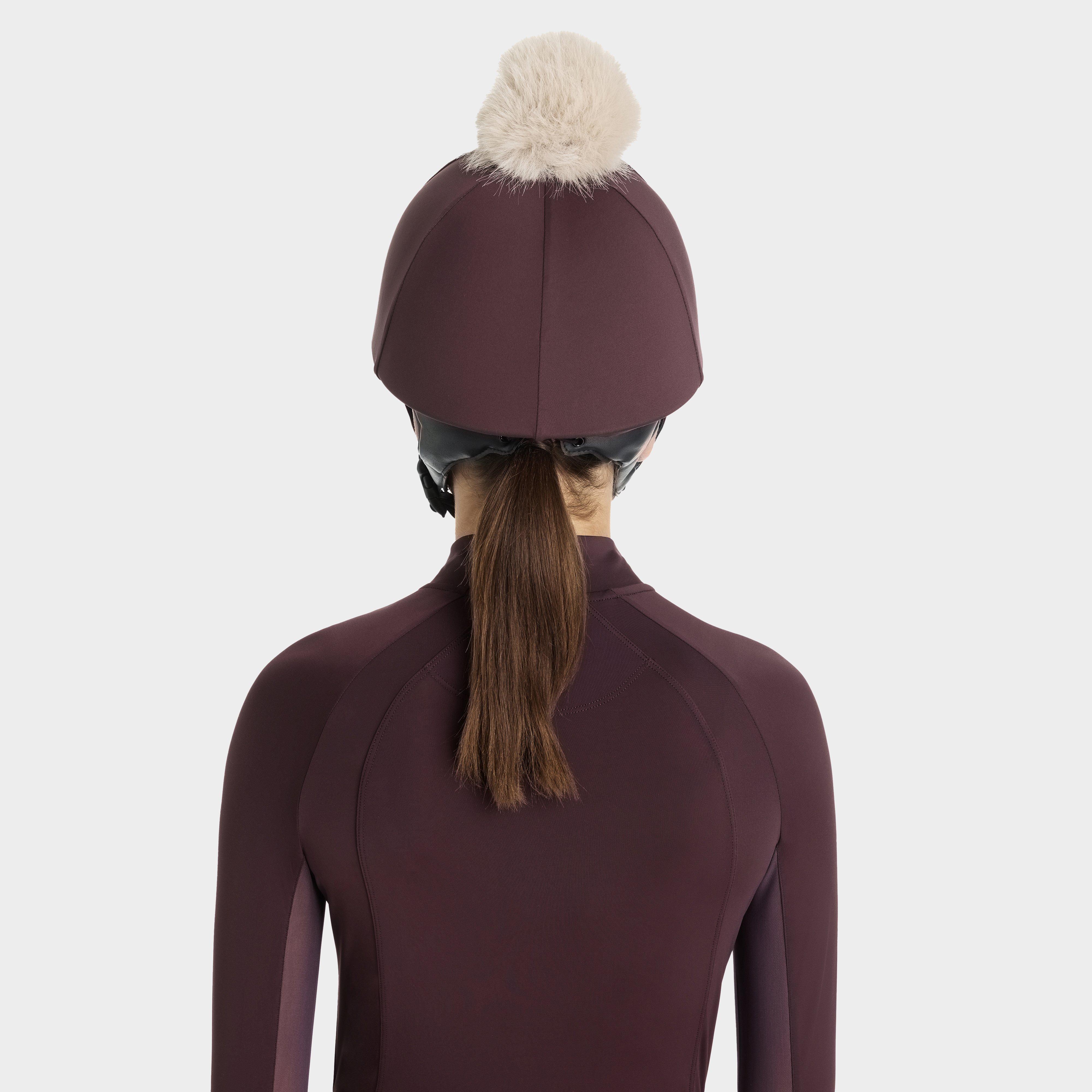 Pom Hat Silk Damson