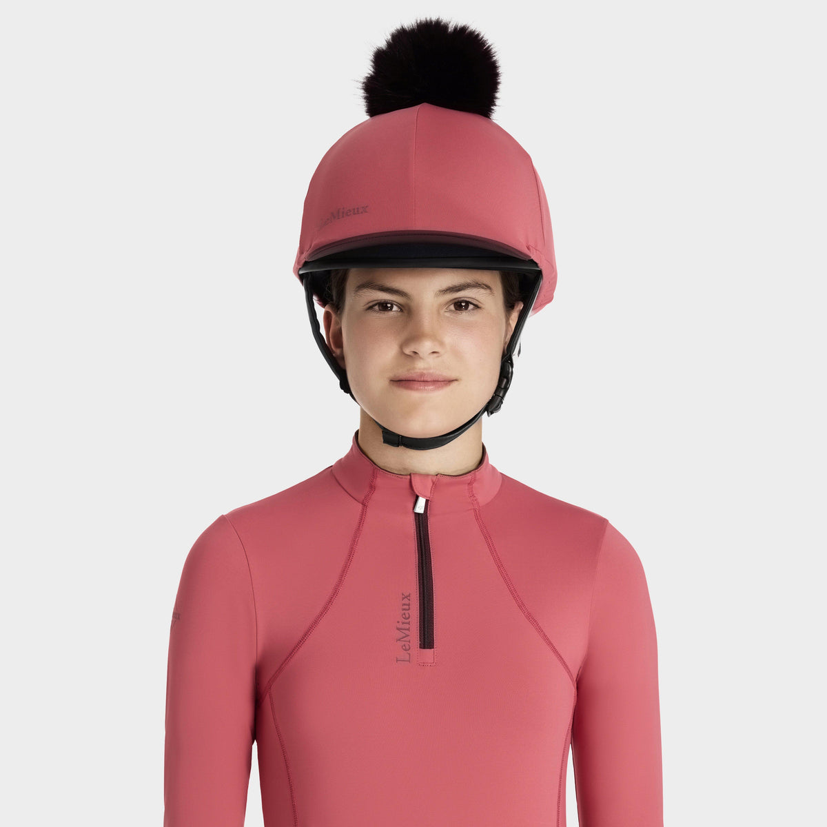 Pom Hat Silk Cranberry