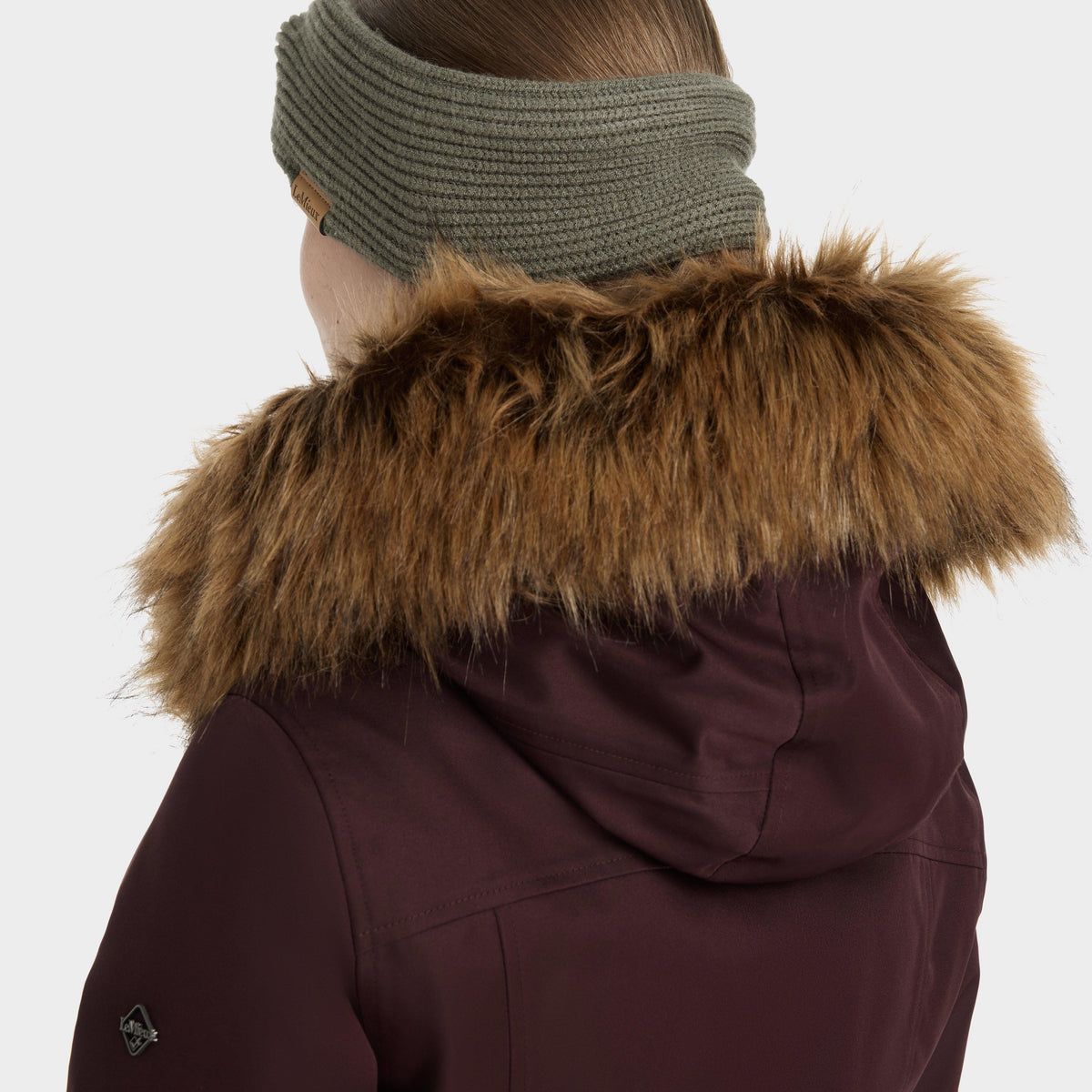 Womens Clara Ribbed Knit Headband Rosemary