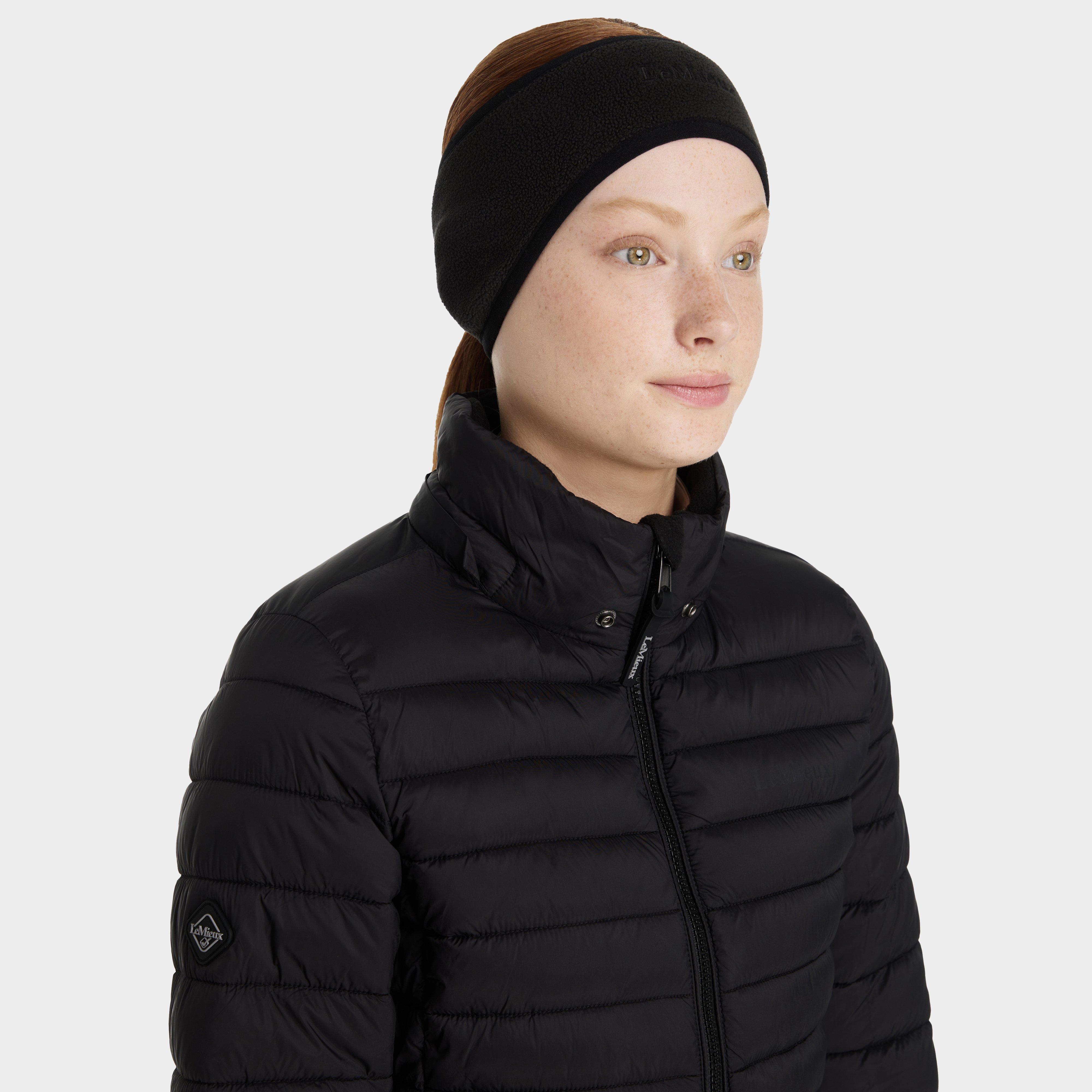 Womens Ear Warmer Headband Black