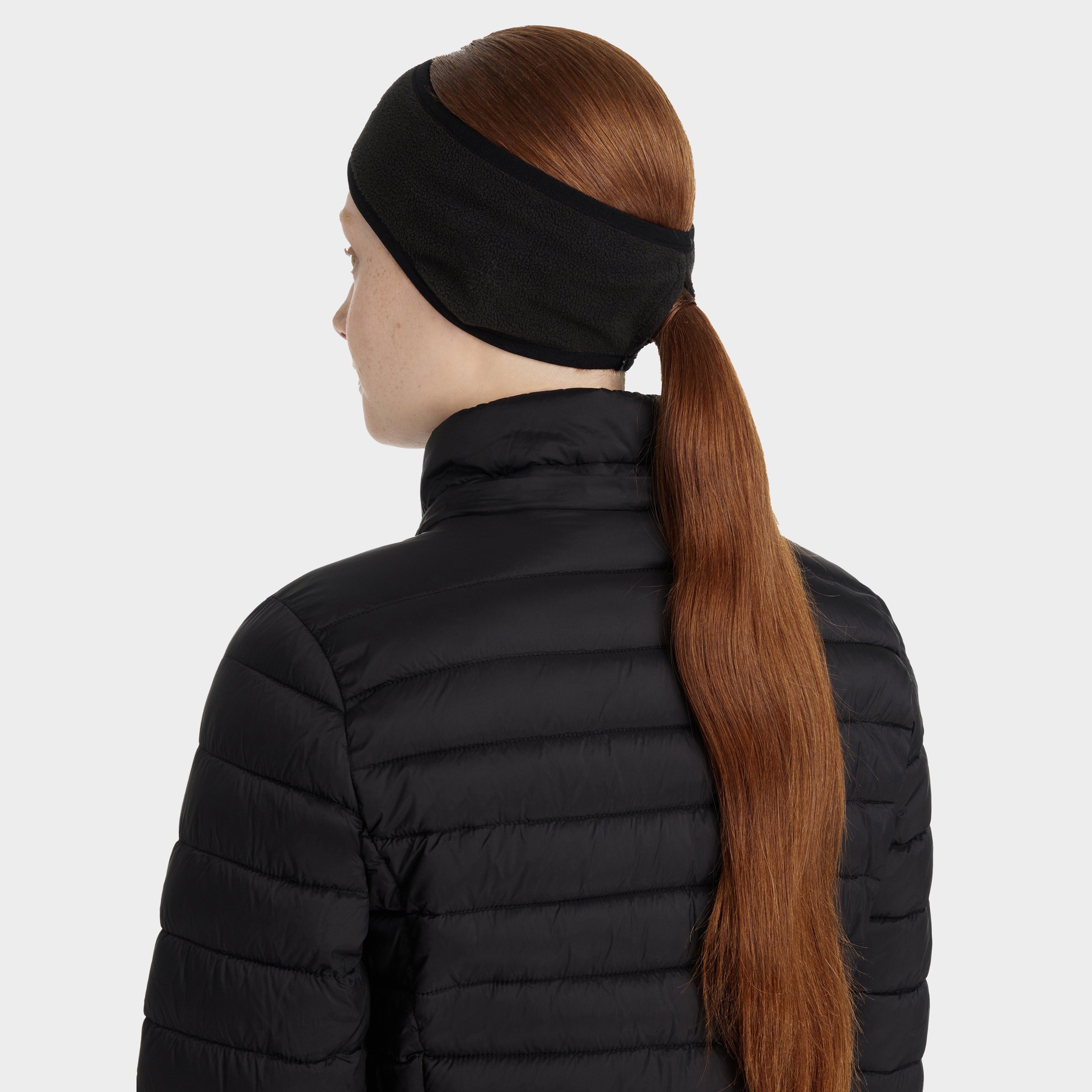Womens Ear Warmer Headband Black