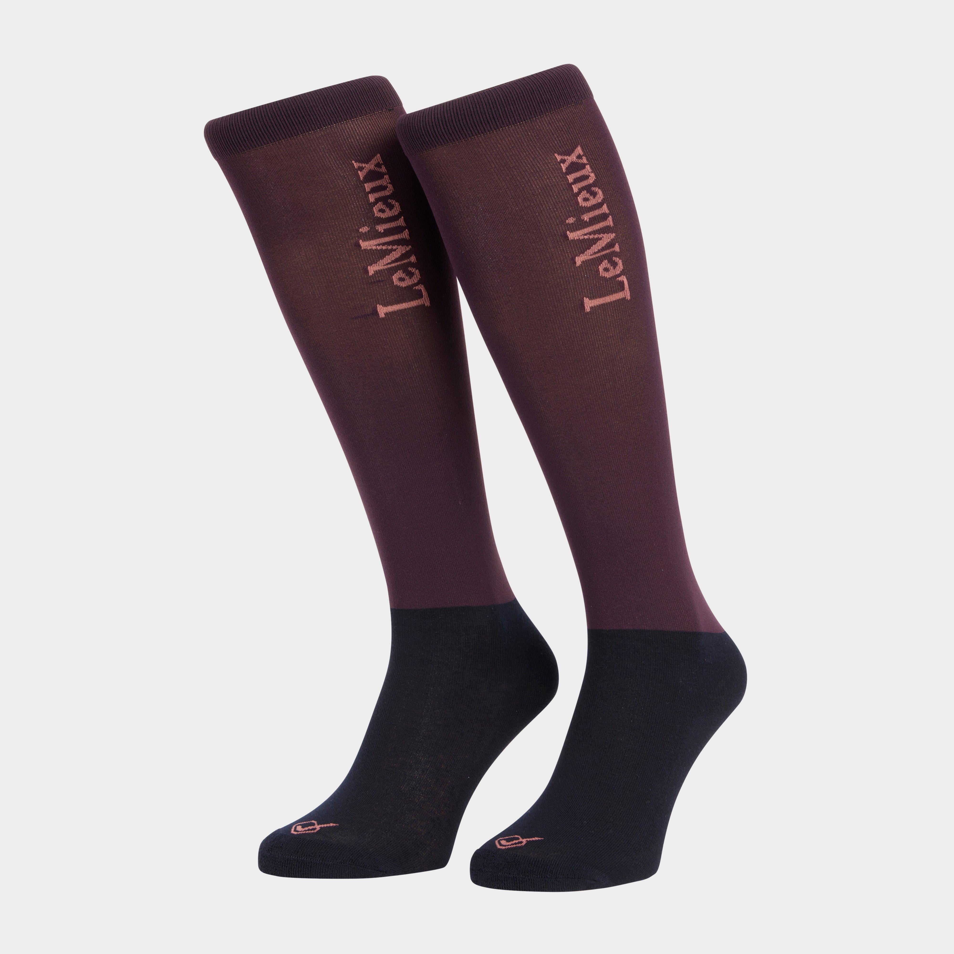 Womens Competition Socks 2 Pack Damson
