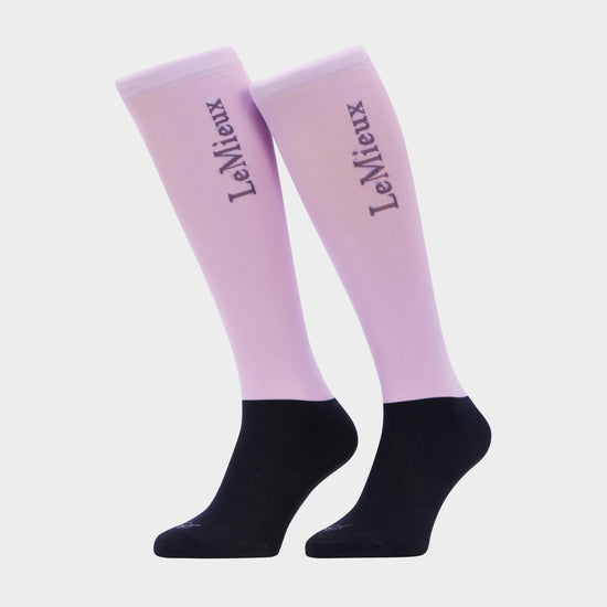 Womens Competition Socks 2 Pack Lilac