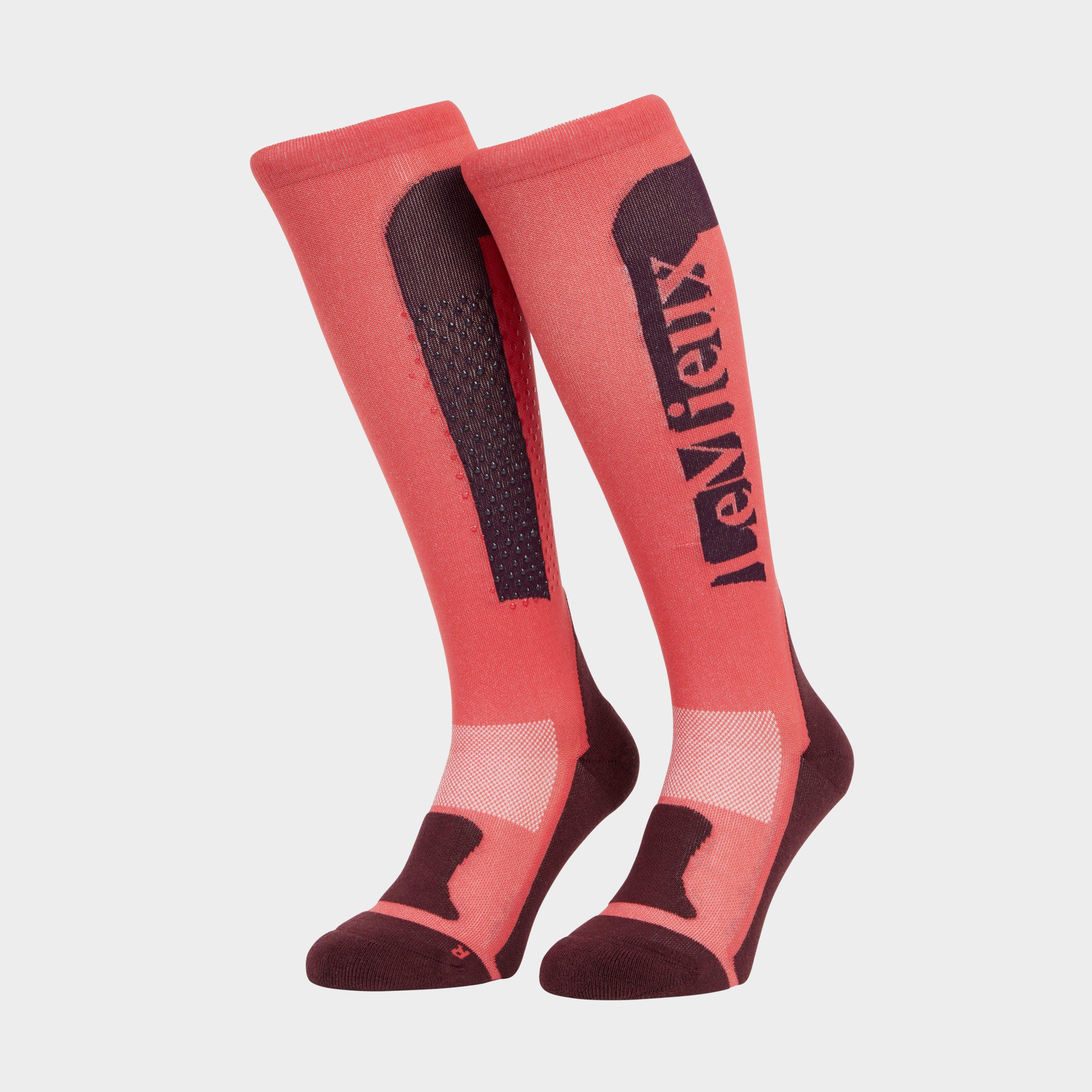 Womens Silicone Socks Cranberry