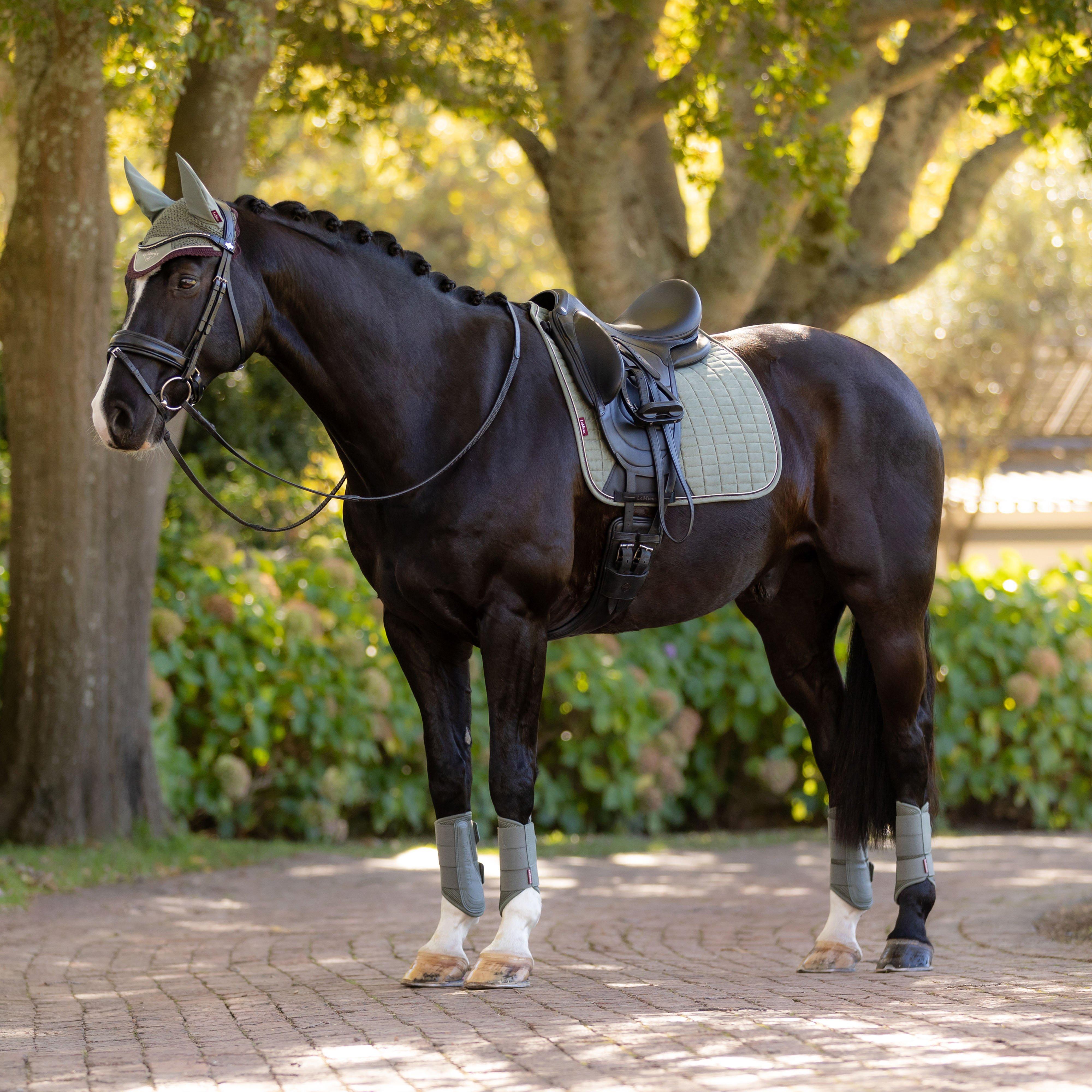 Suede Dressage Saddle Pad Rosemary