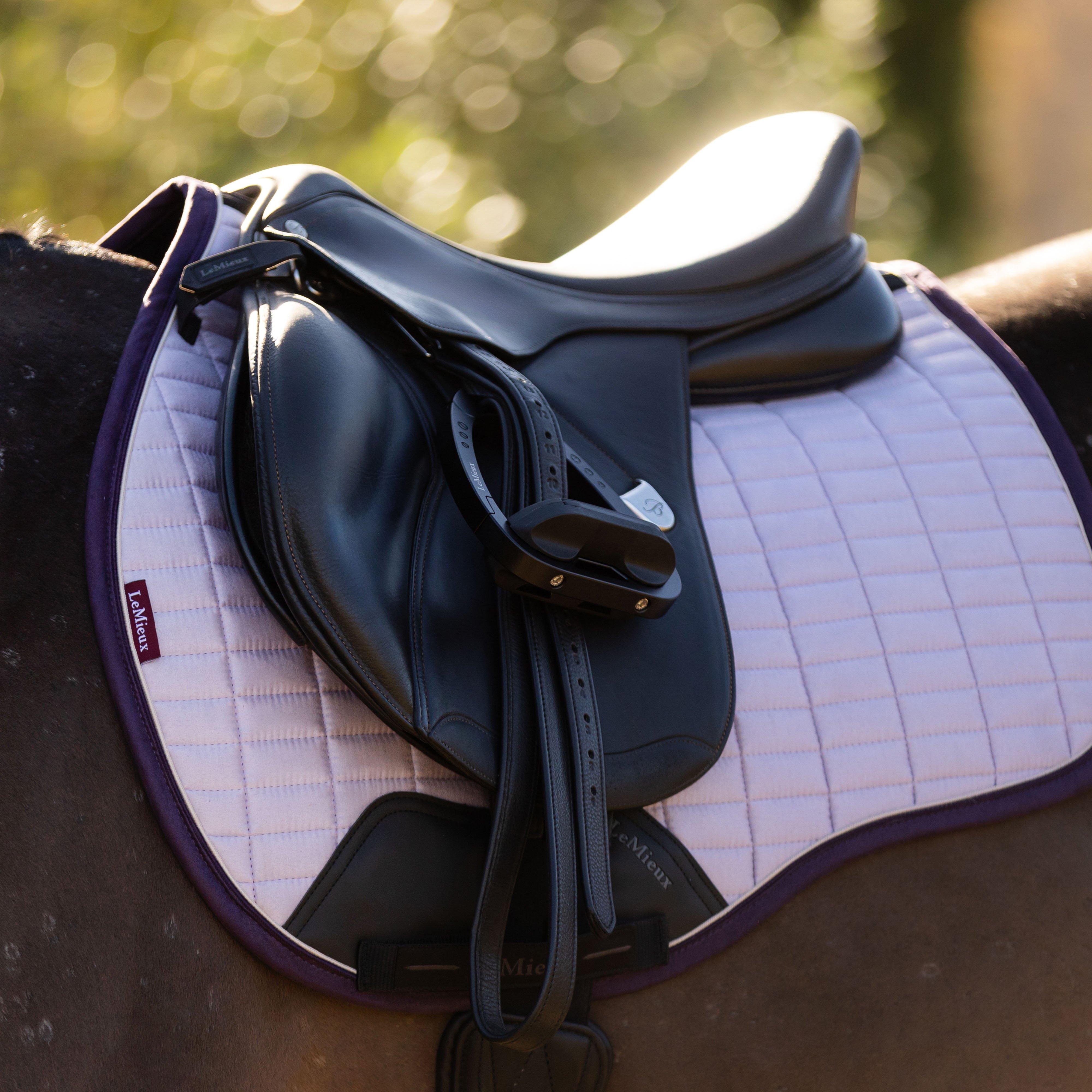 Suede GP Saddle Pad Lilac