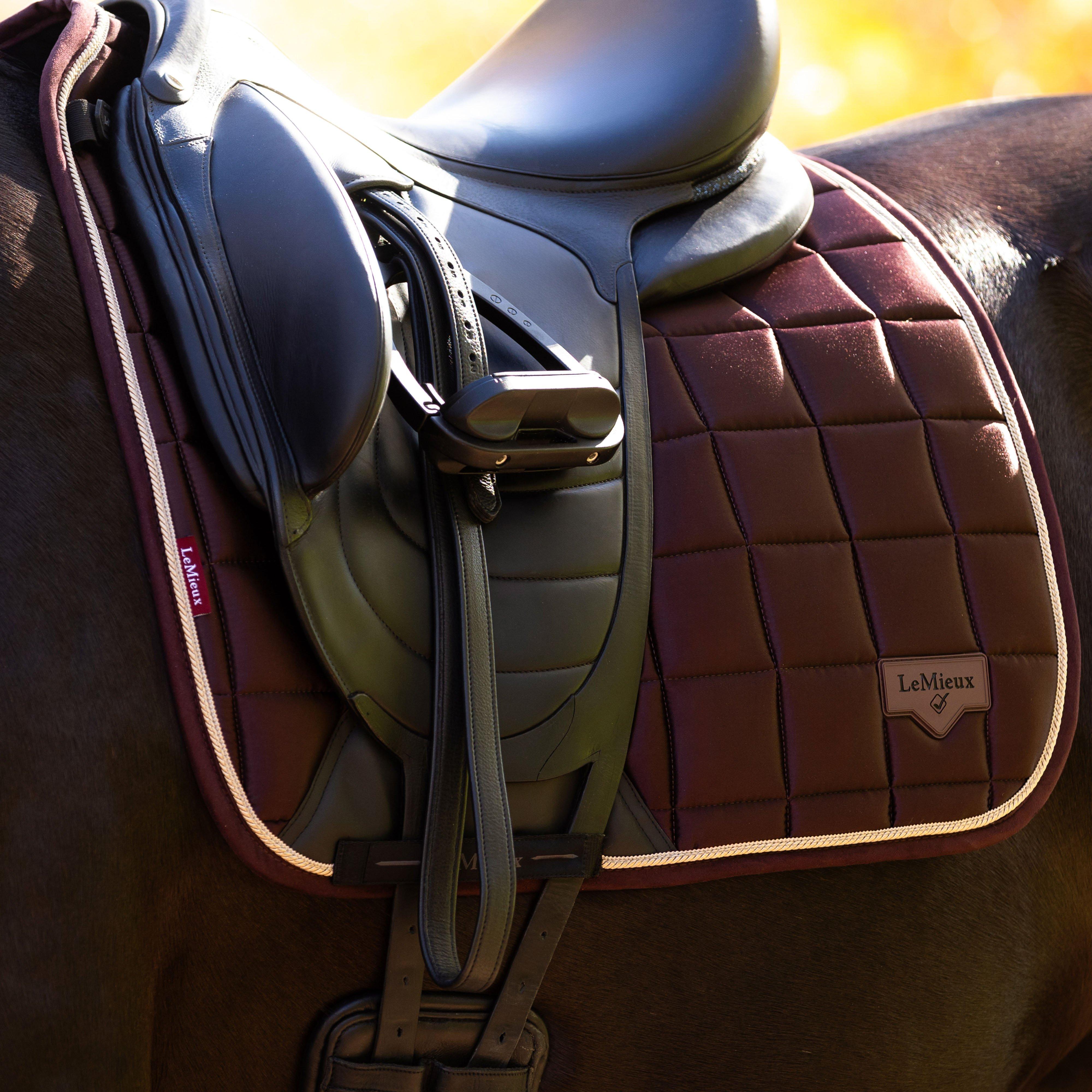 Loire Dressage Saddle Pad Damson