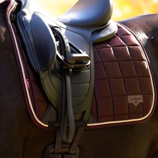 Loire Dressage Saddle Pad Damson