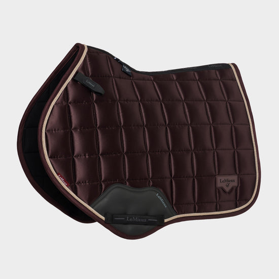 Loire Close Contact Saddle Pad Damson