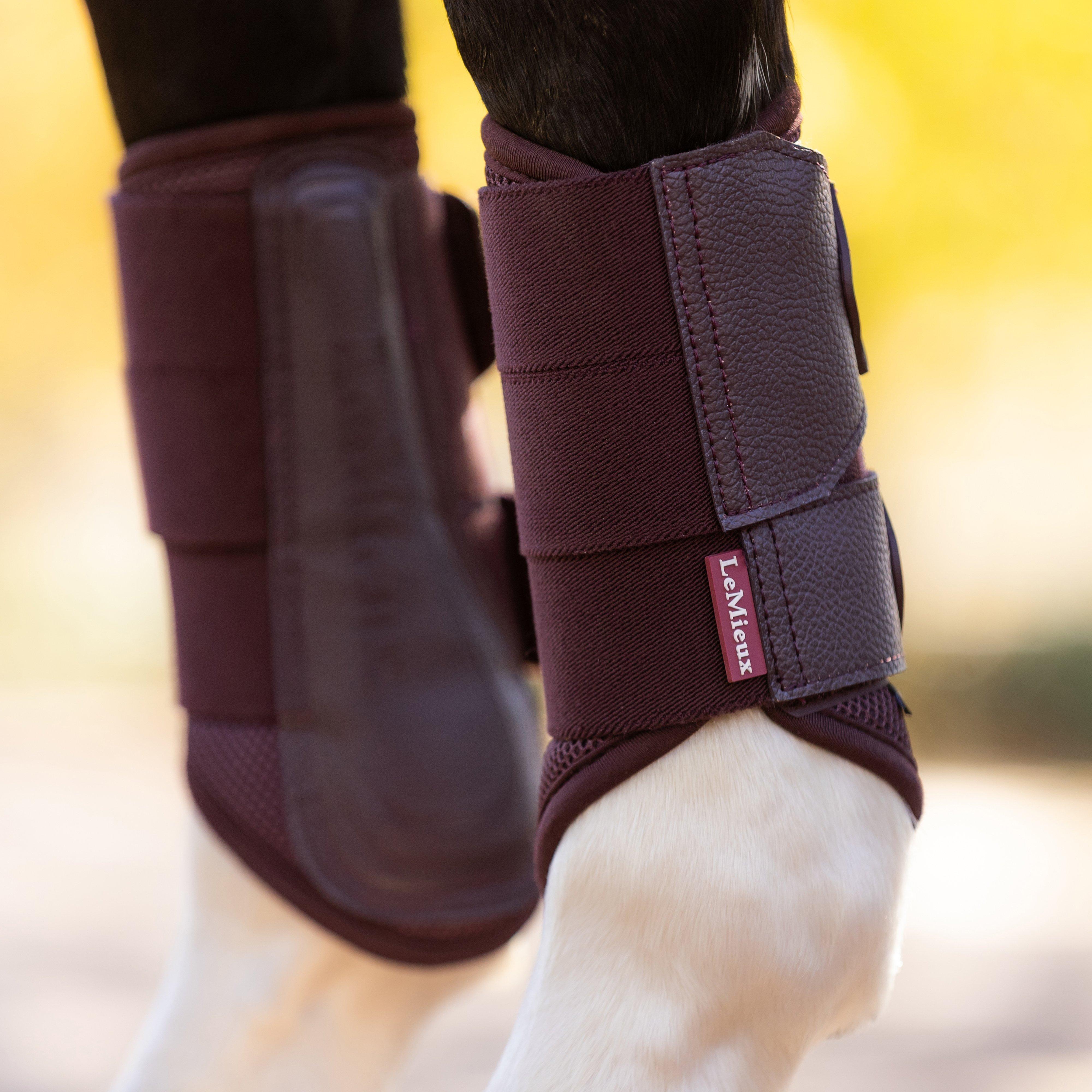 Arika Mesh Brushing Boots Damson