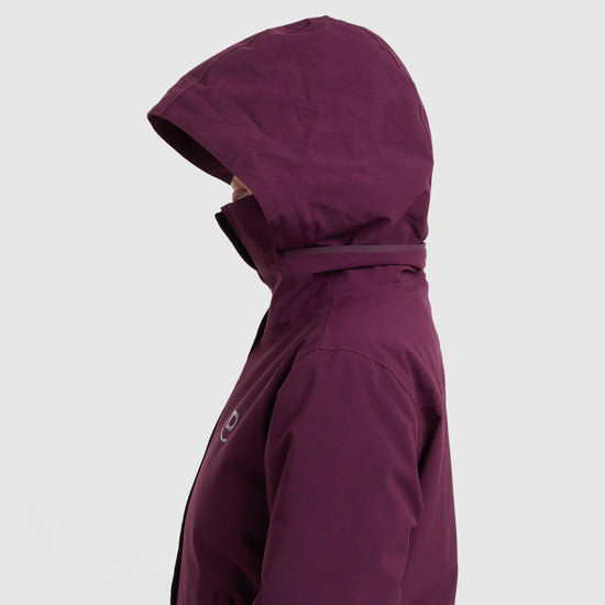 Women's Everyday Waterproof Jacket Purple