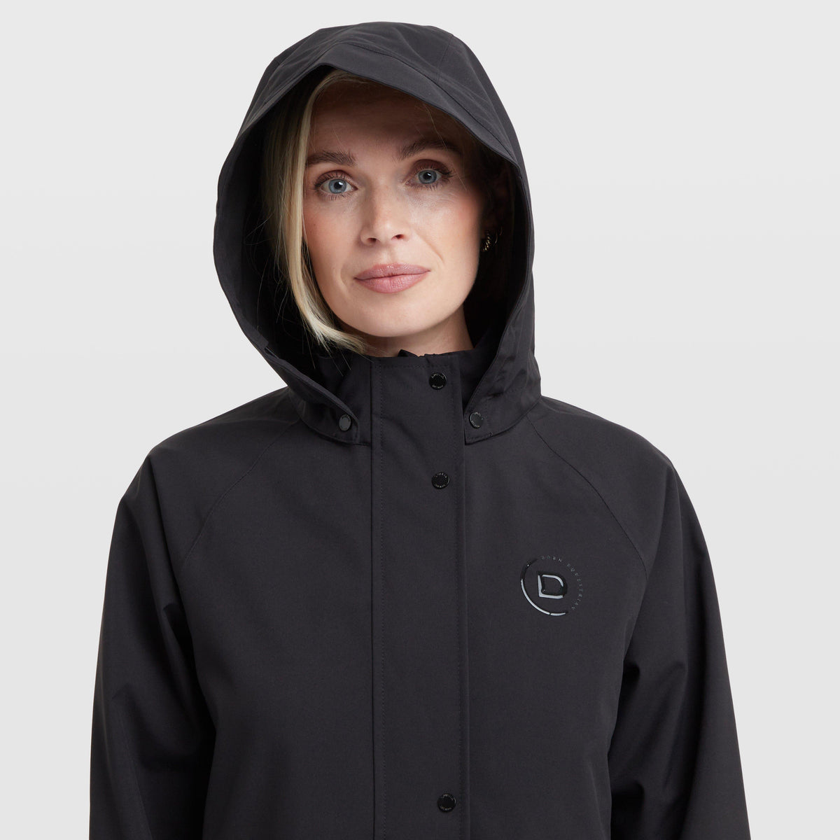 Women's Wet Weather Long Jacket Black