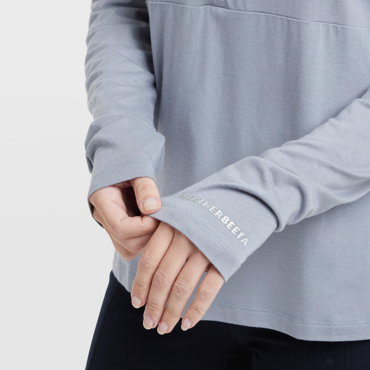 Women's Bamboo Long Sleeve Performance Base Layer Blue