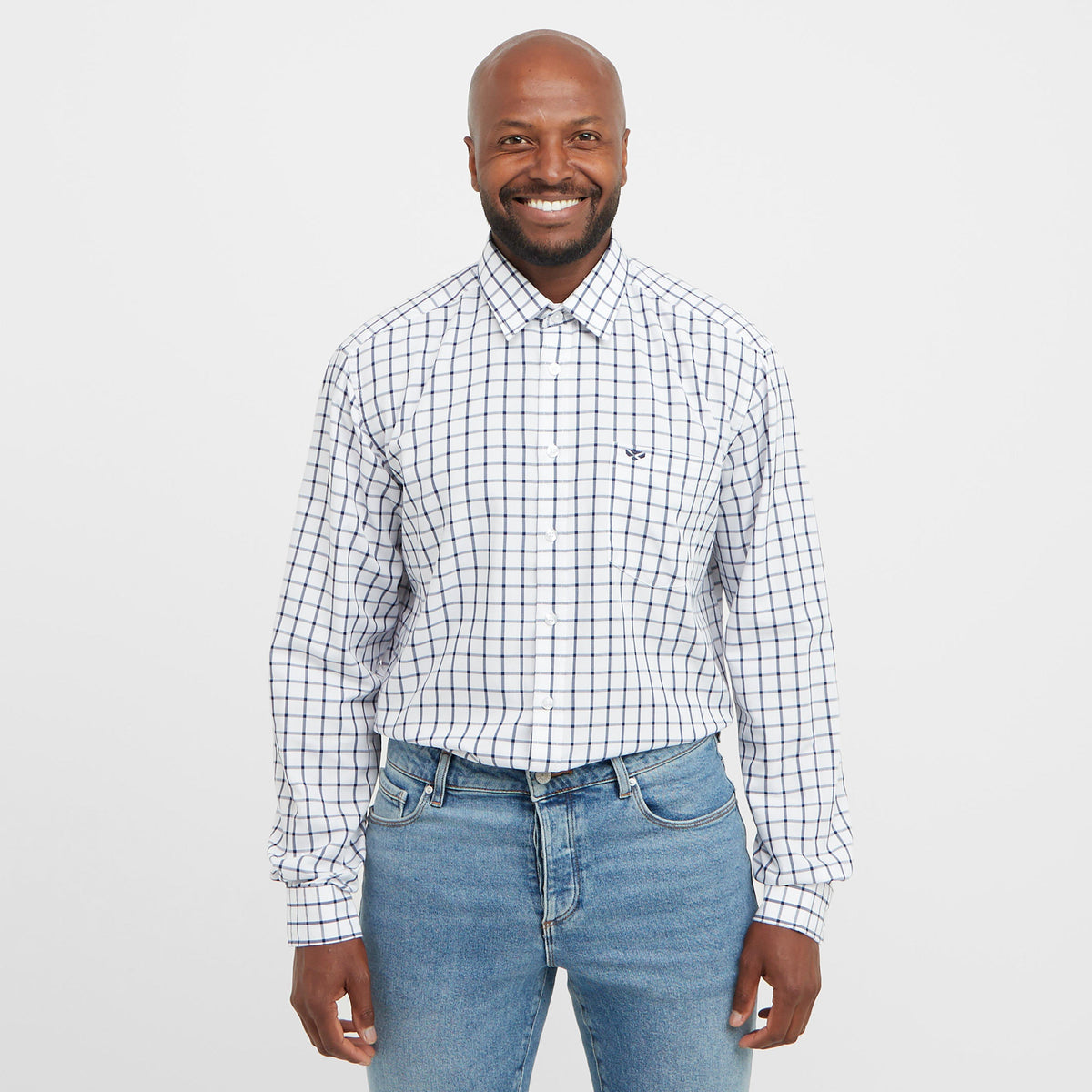 Mens Fernie Bamboo Shirt Navy