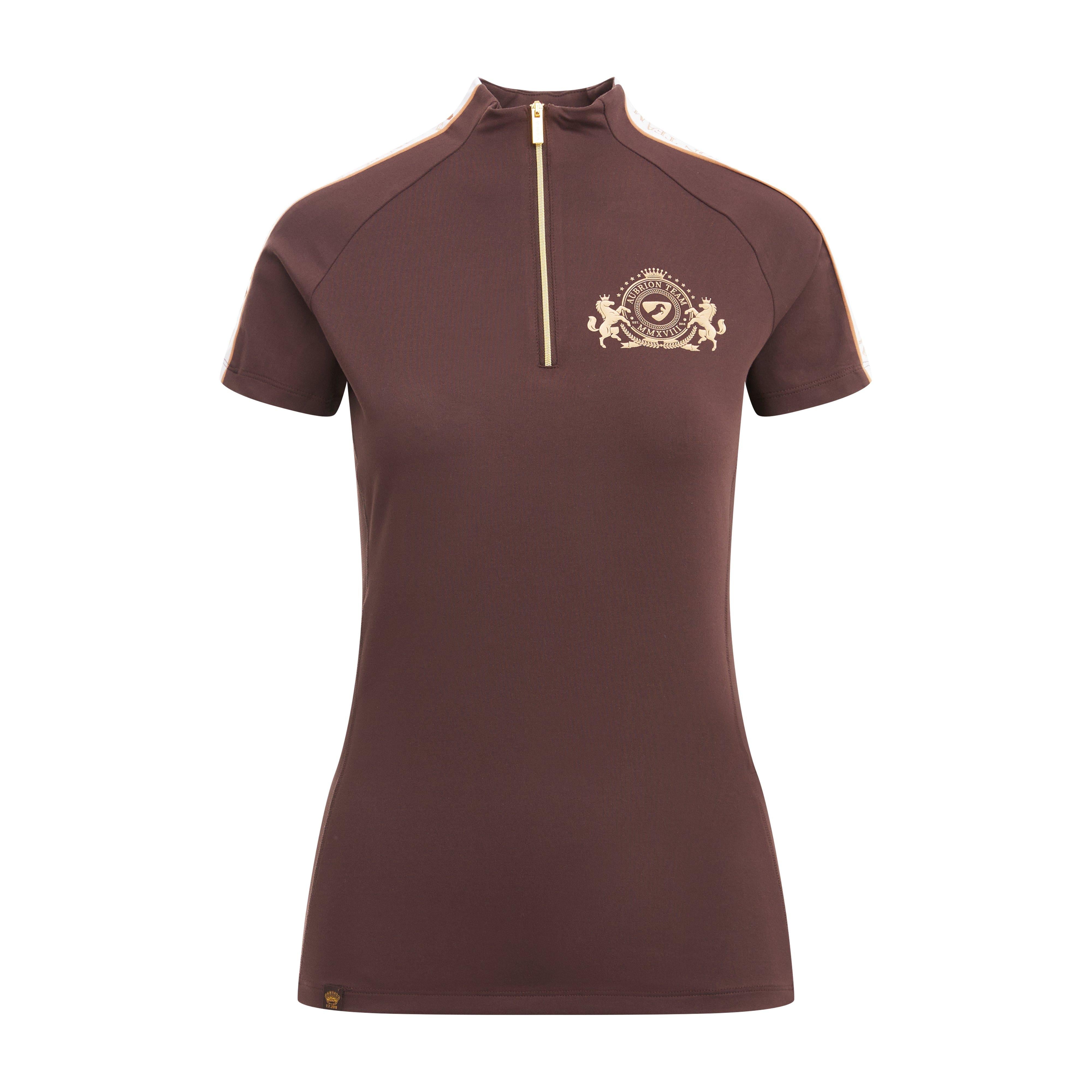 Womens Team Short Sleeved Base Layer Umber