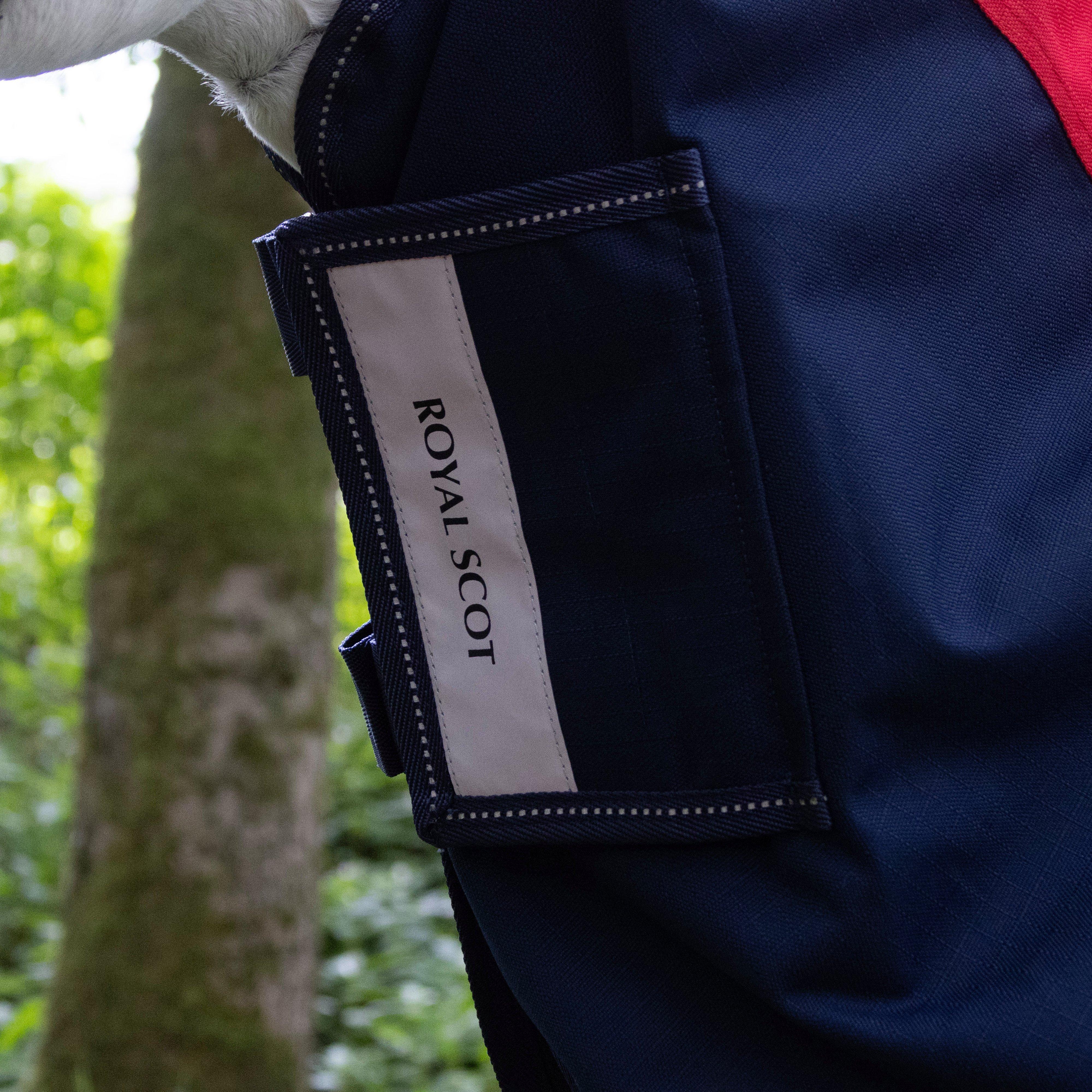 Pro 100g Turnout Rug Red/Navy