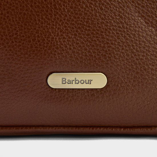 Women's Daphne Leather Crossbody Bag Brown