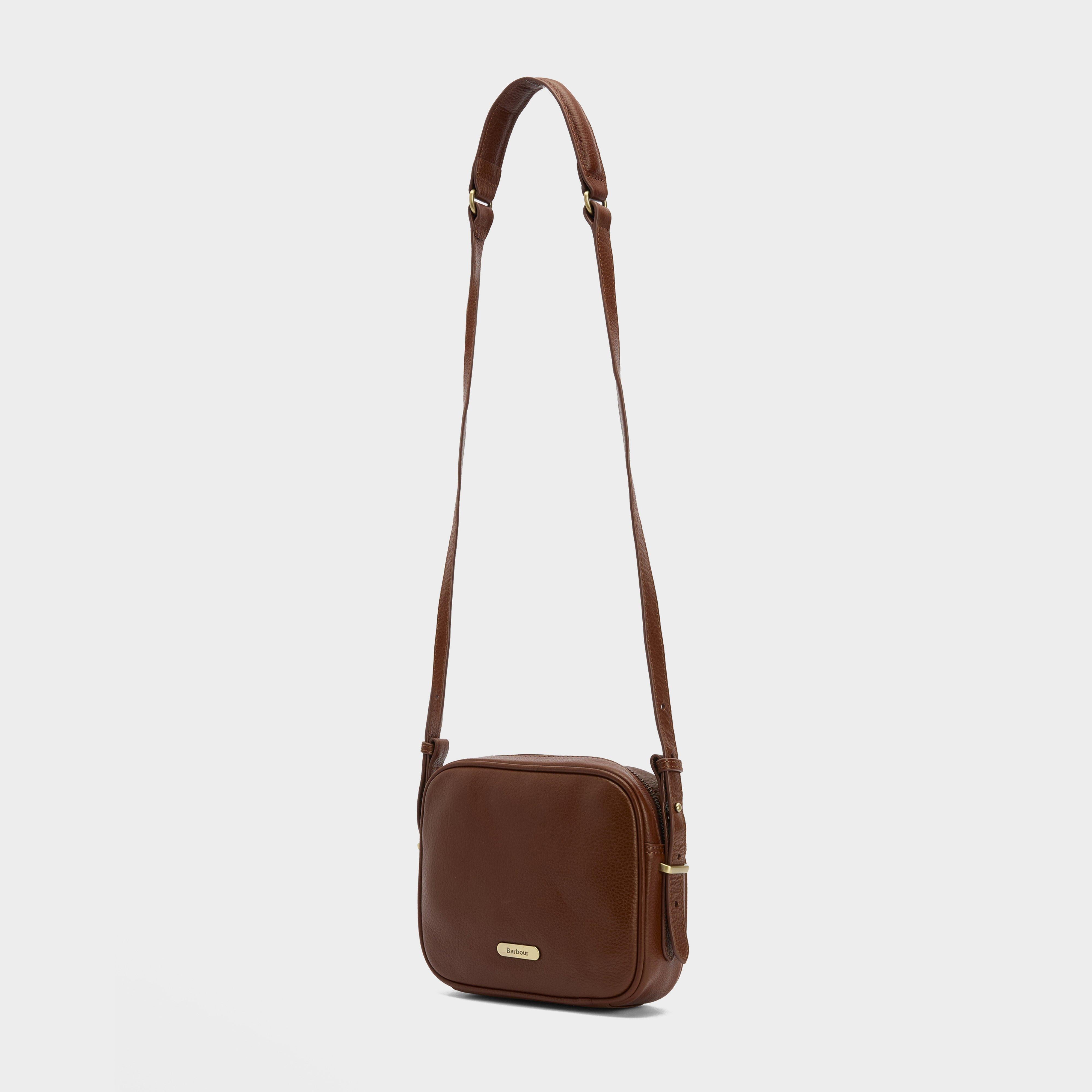 Women's Daphne Leather Crossbody Bag Brown