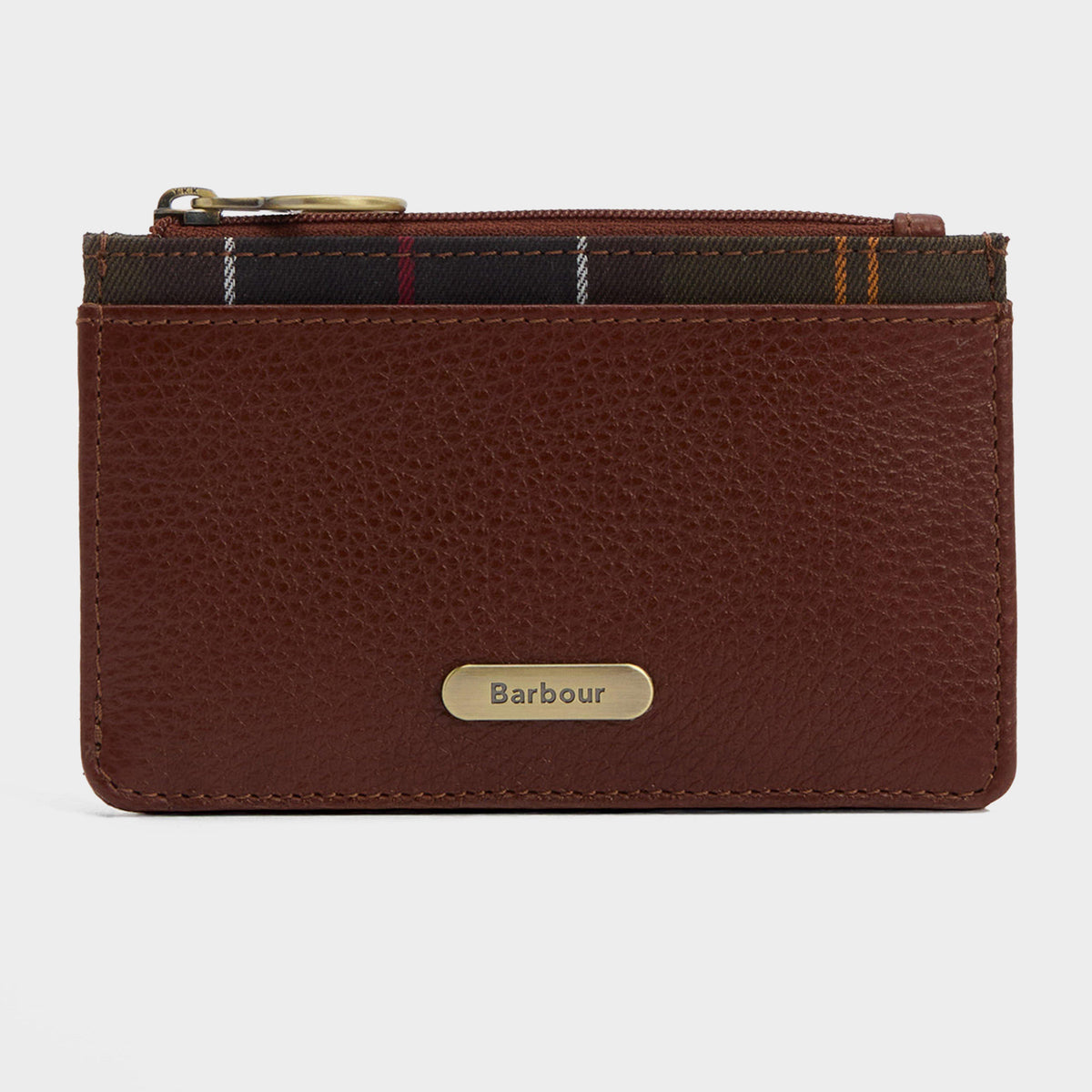 Women's Alder Leather Card Holder Brown